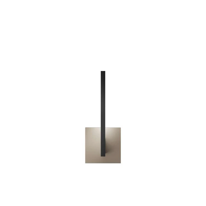 LIGHT-POINT - Inlay W1 Linear Applique Murale Matt Black/Silver Gold