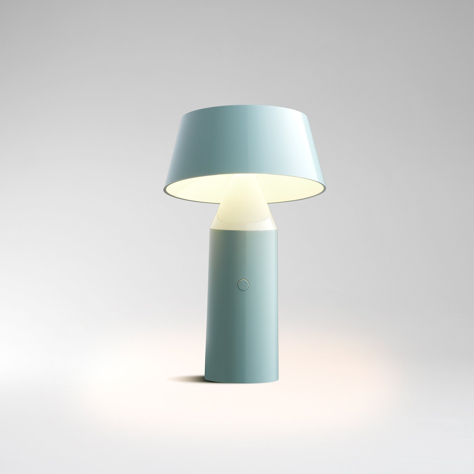 MARSET Bicoca -LED-akkupöytälamppu, vaaleansininen