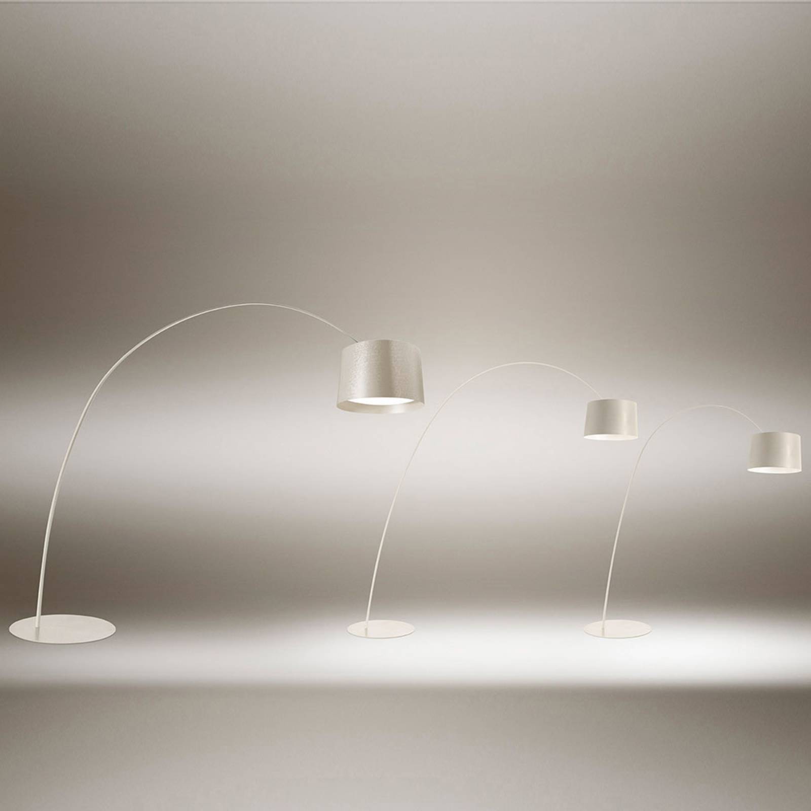 Foscarini Twiggy MyLight lampa stojąca CCT kremowa
