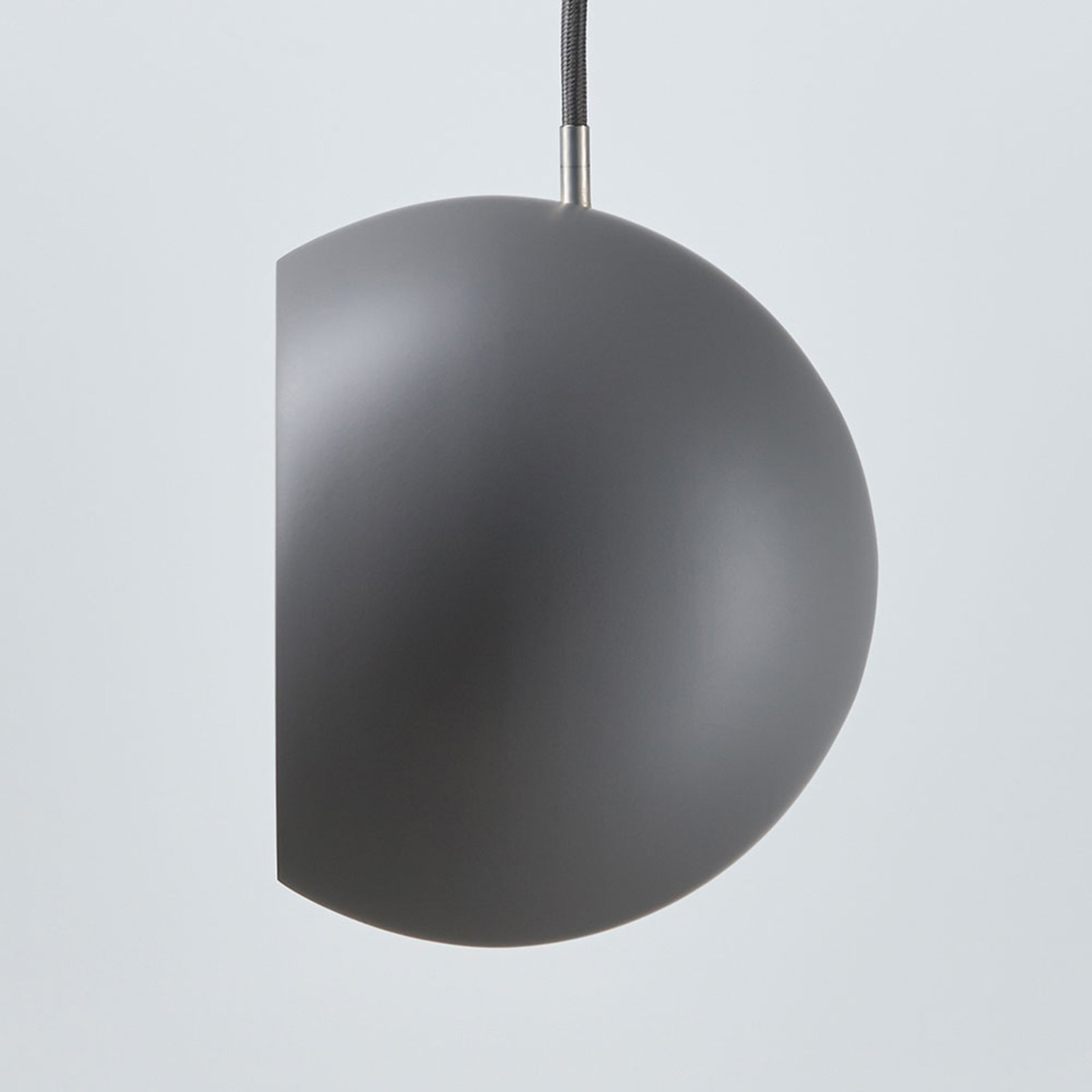 Nyta Tilt Globe hanging light, grey 3m cable, grey
