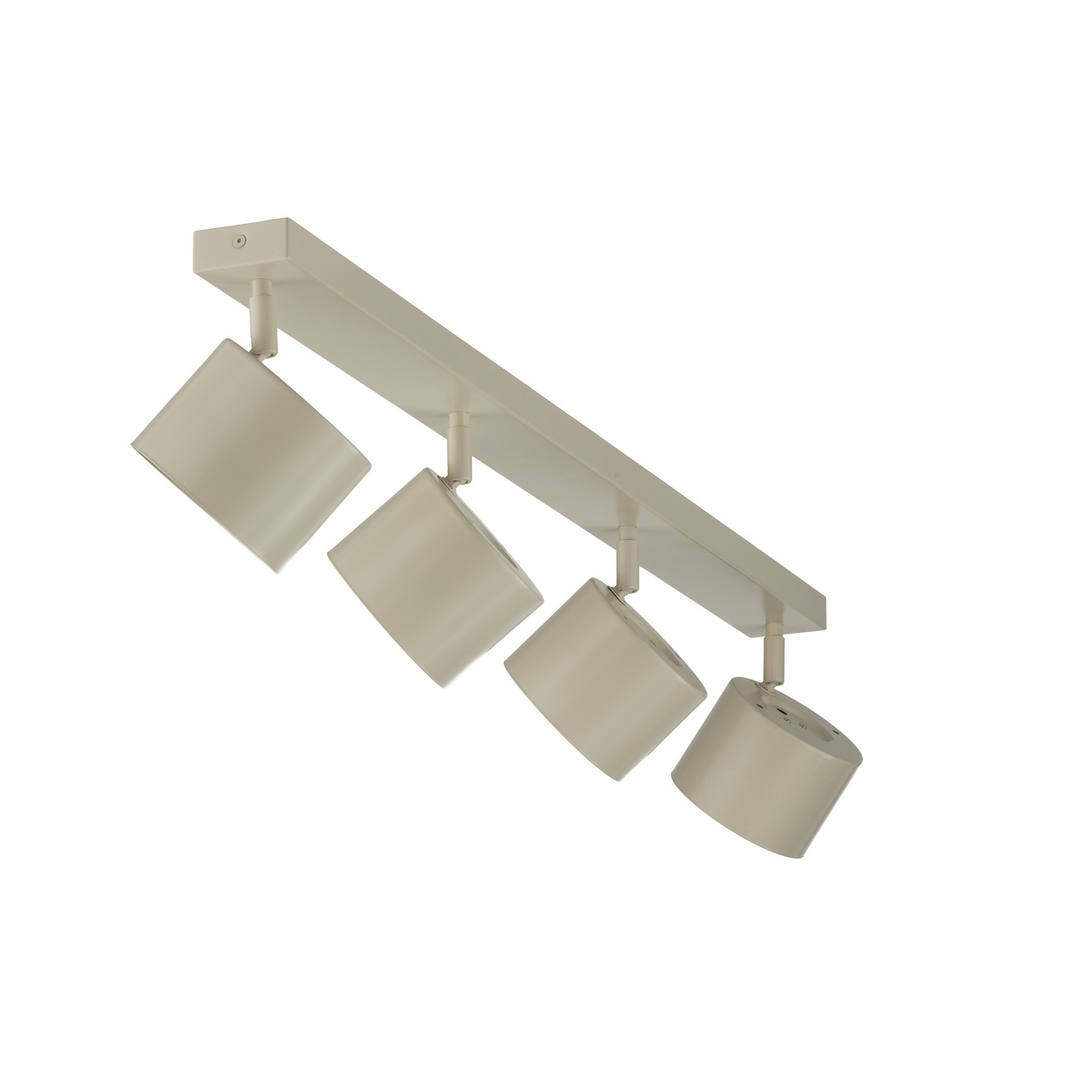 Deckenspot Chloe, creme, vierflammig, verstellbar