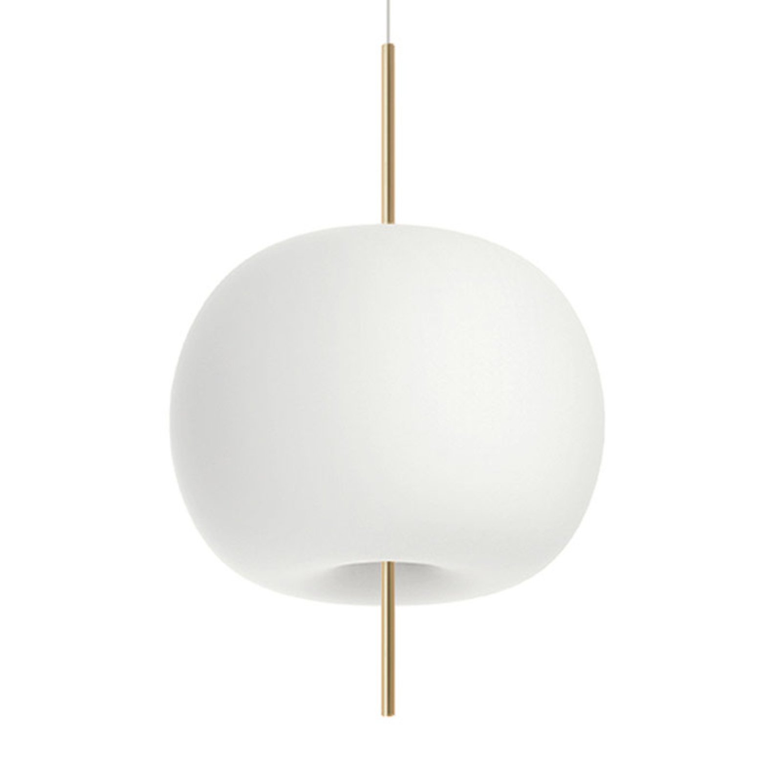 Kushi Pendant XL Brass - KDLN