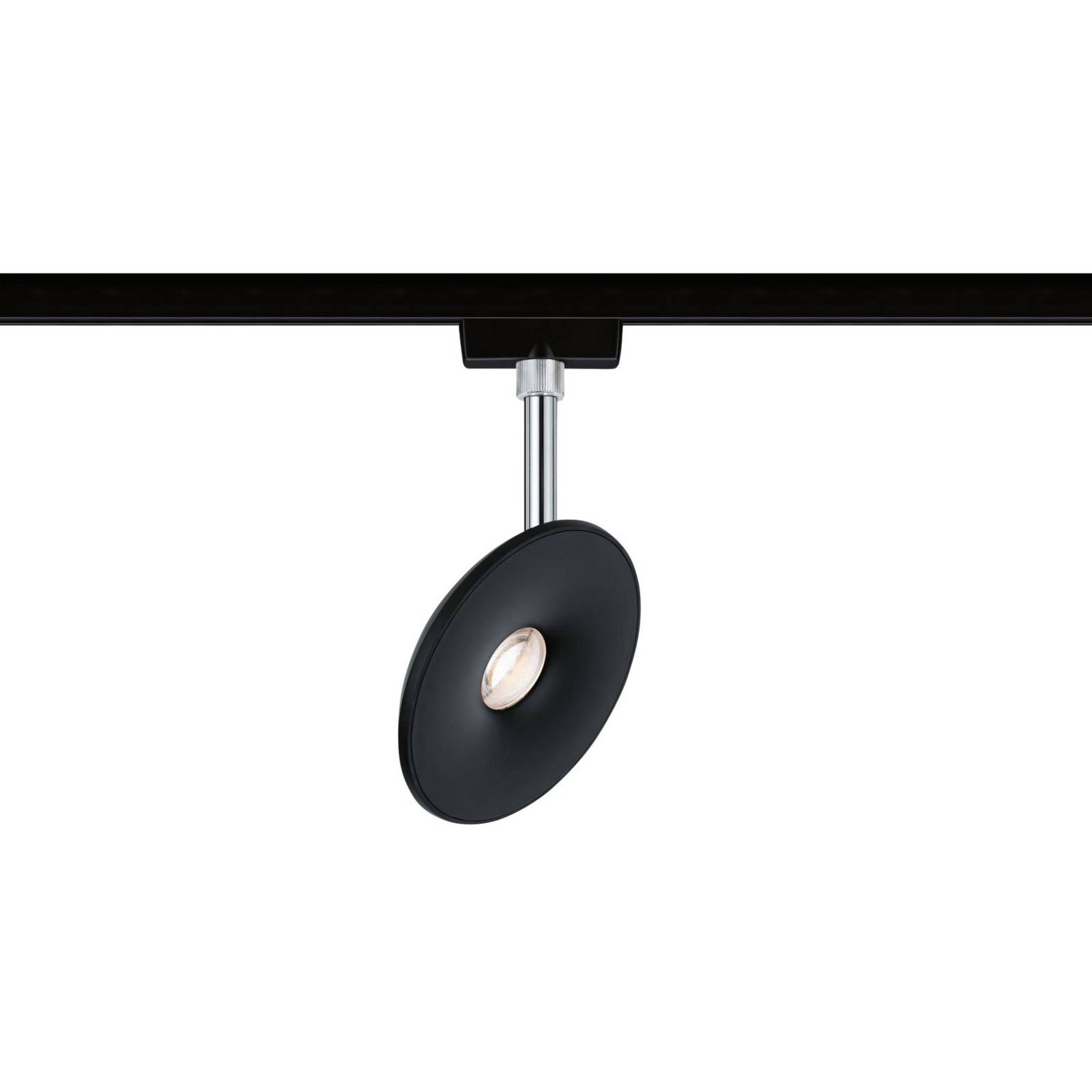 Paulmann URail Sphere LED spot, chrome/matt black