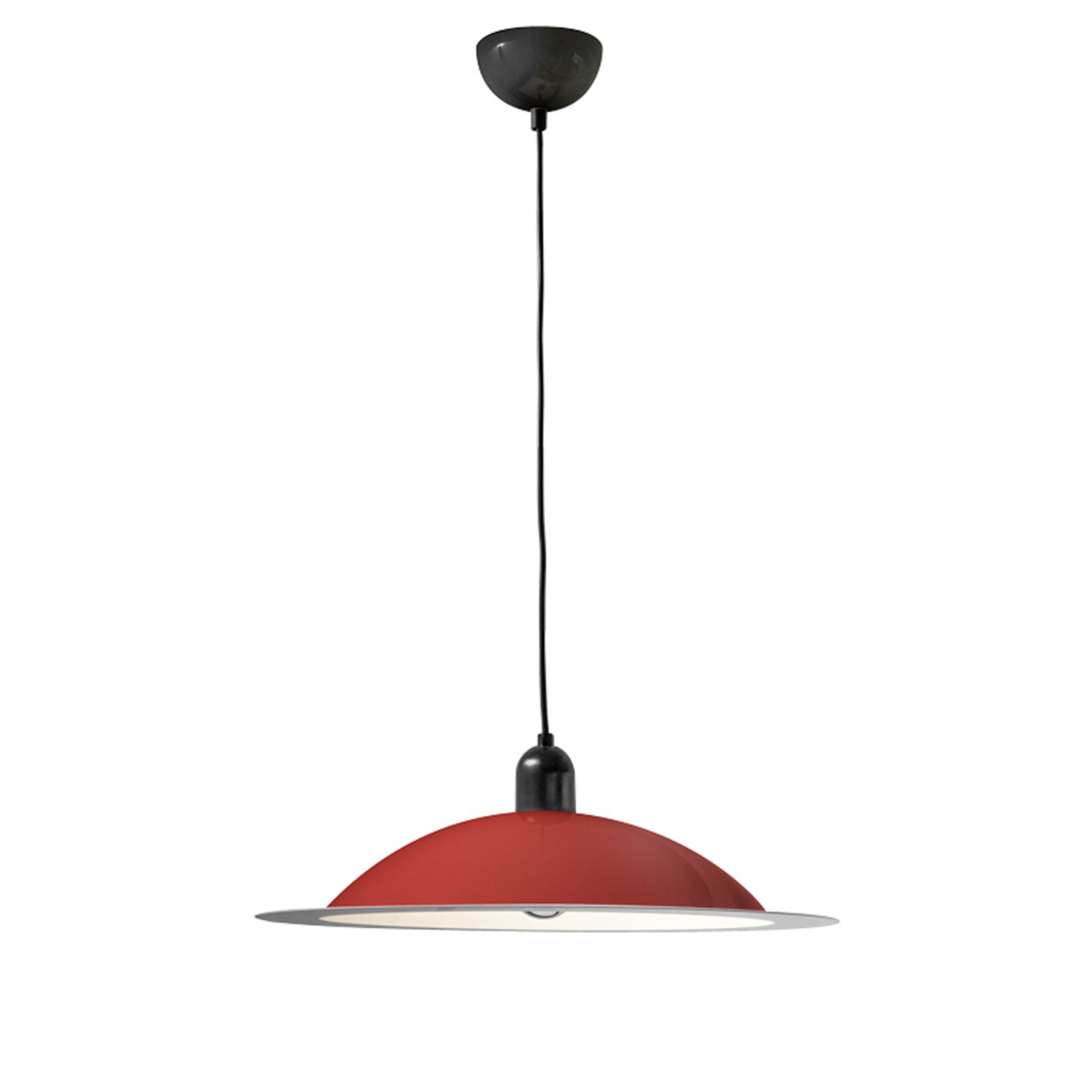 Lampada LED a sospensione Lampiatta, corallo, Ø 50 cm - Stilnovo