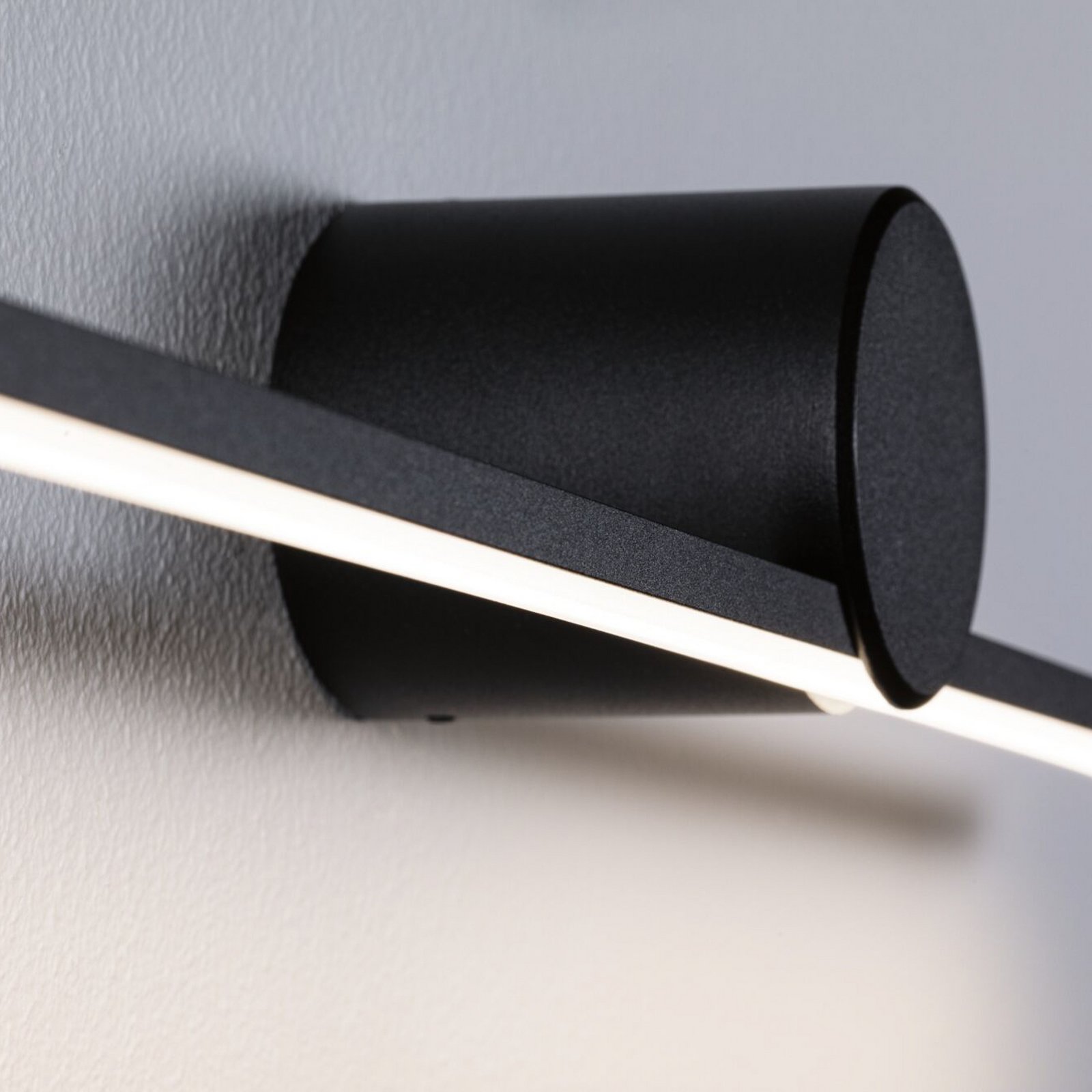 Sava Sienas Lampa IP44 850lm 13,5W Matt Black - Paulmann