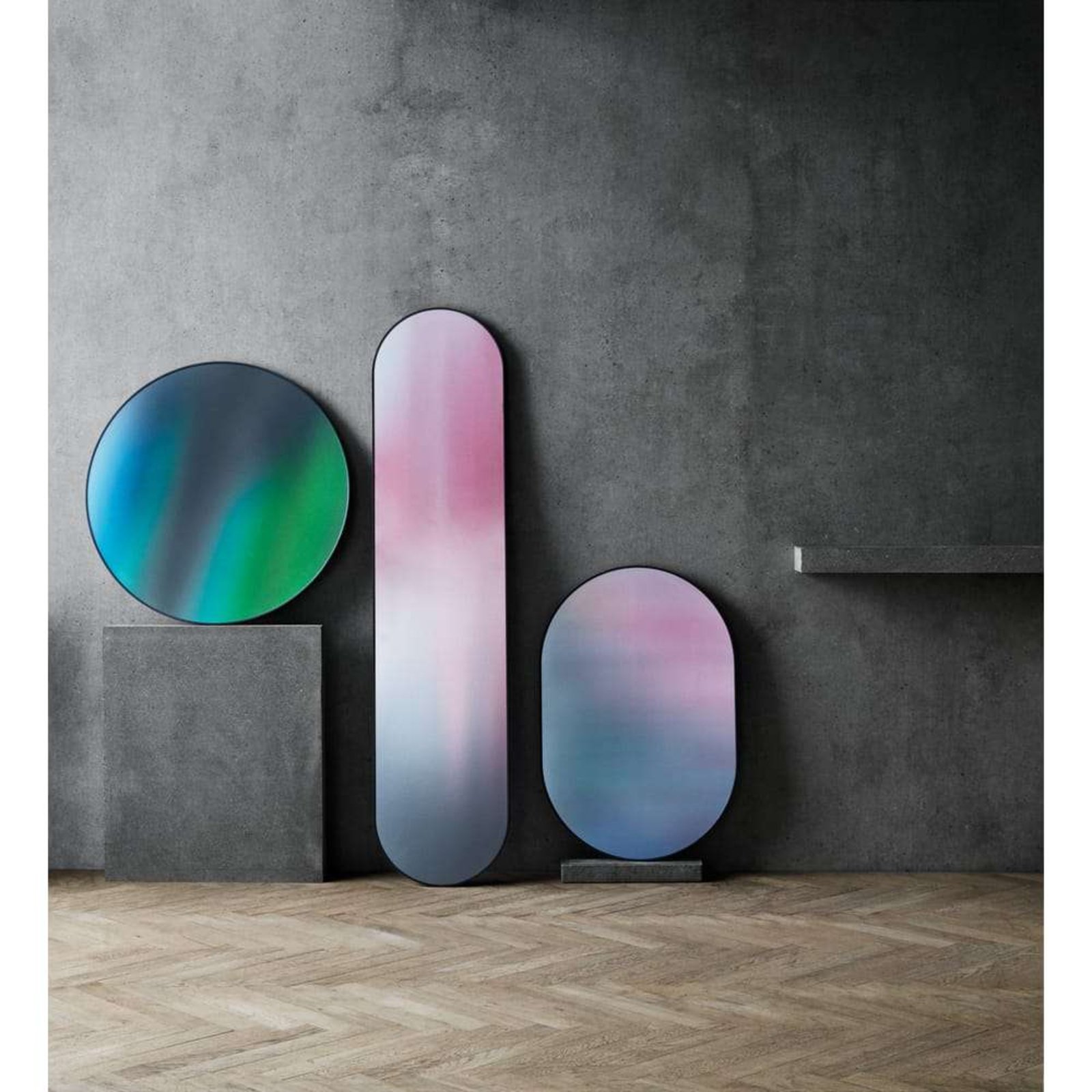 Mirror Oval Ocean - Fritz Hansen