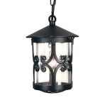 Buiten-hanglamp Hereford met ornamenten