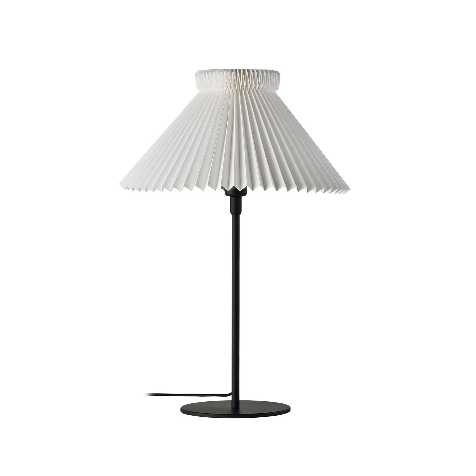 LE KLINT Tischleuchte LK 334, Papier, weiß, Höhe 50 cm