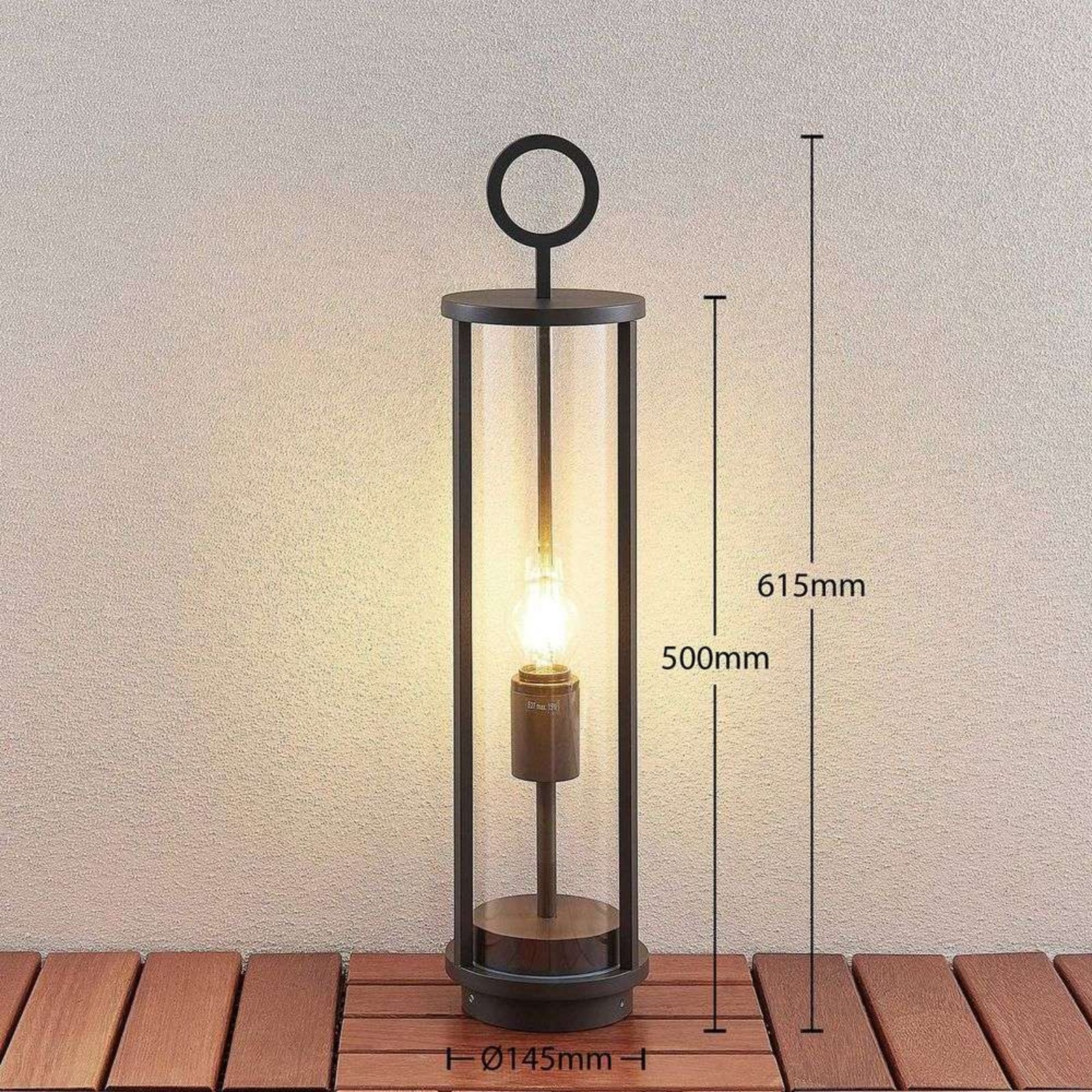 Emmeline Lampă de Grădină H50 Graphite - Lucande