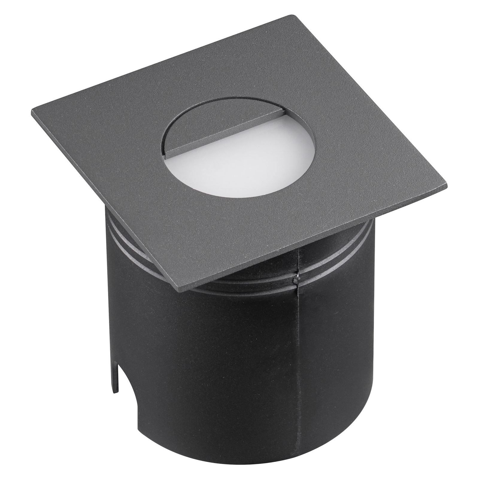 LED-Einbauleuchte Aspen, Diffusor, eckig