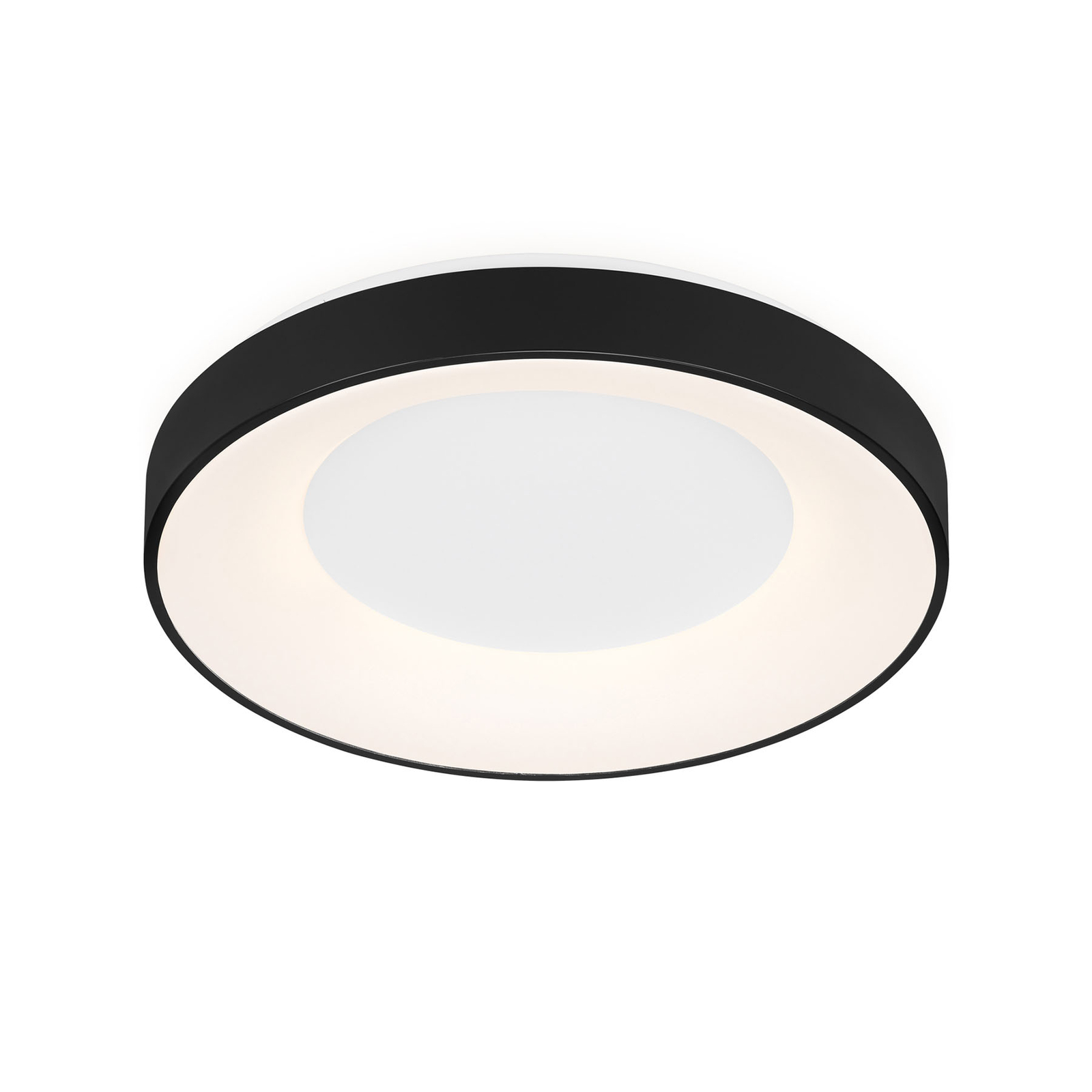 Rondo LED ceiling light CCT remote control, black