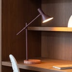 IT'S ABOUT ROMI Lampe de table Izmir, rouge foncé, hauteur 59 cm