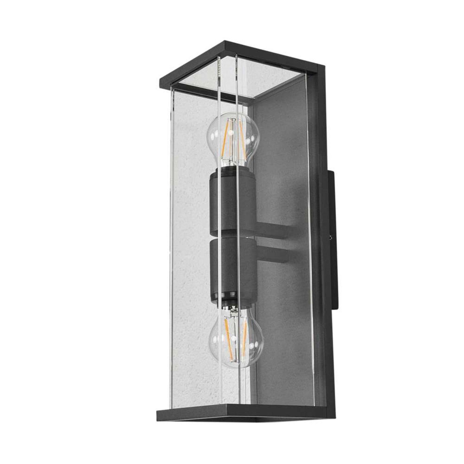 Annalea Up/Down Outdoor Wall Lamp IP54 Dark Grey - Lucande