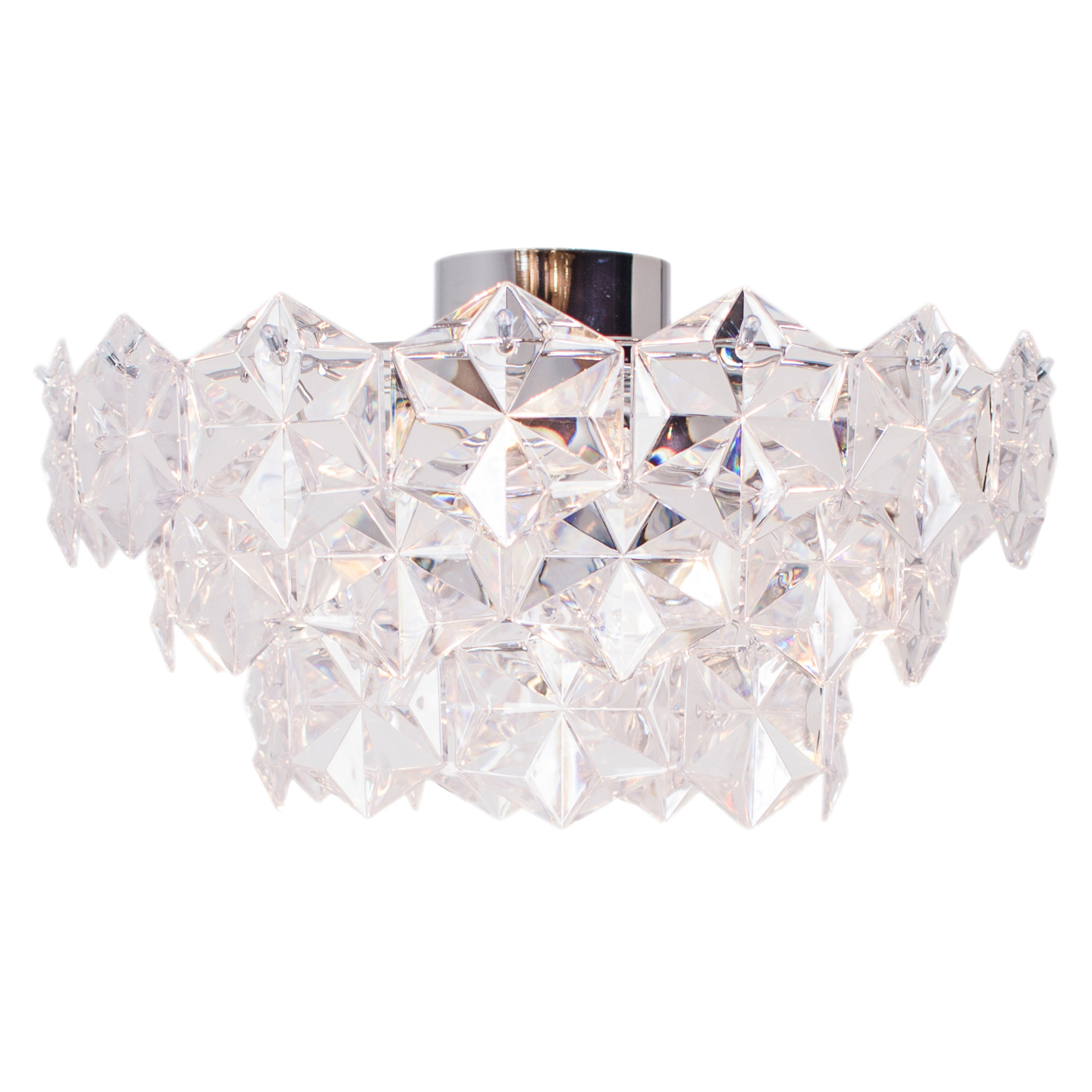 Monarque Plafonnier Chrome/Clear - By Rydéns