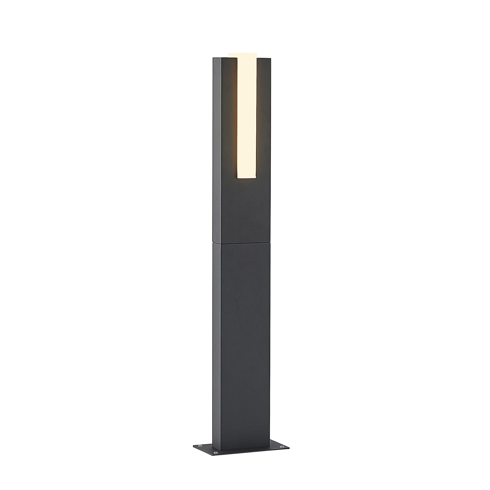 Candeeiro de caminho LED Virgalia, 65 cm, IP65, antracite