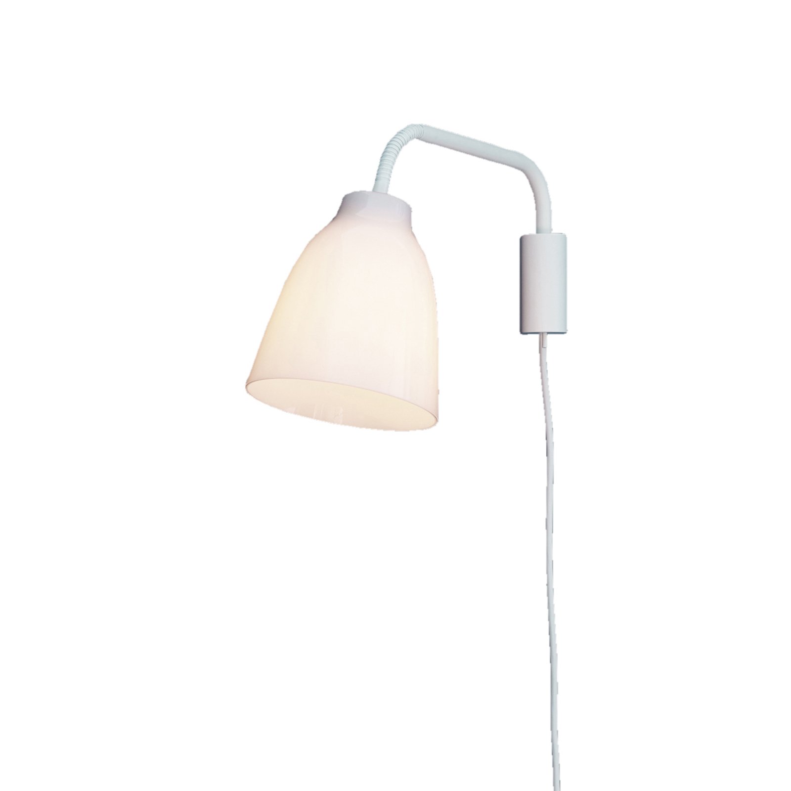 Caravaggio Read Wall Lamp Opal Glass - Fritz Hansen