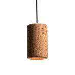 Porto Lustră Pendul S Ø11 Black/Cork - Belid