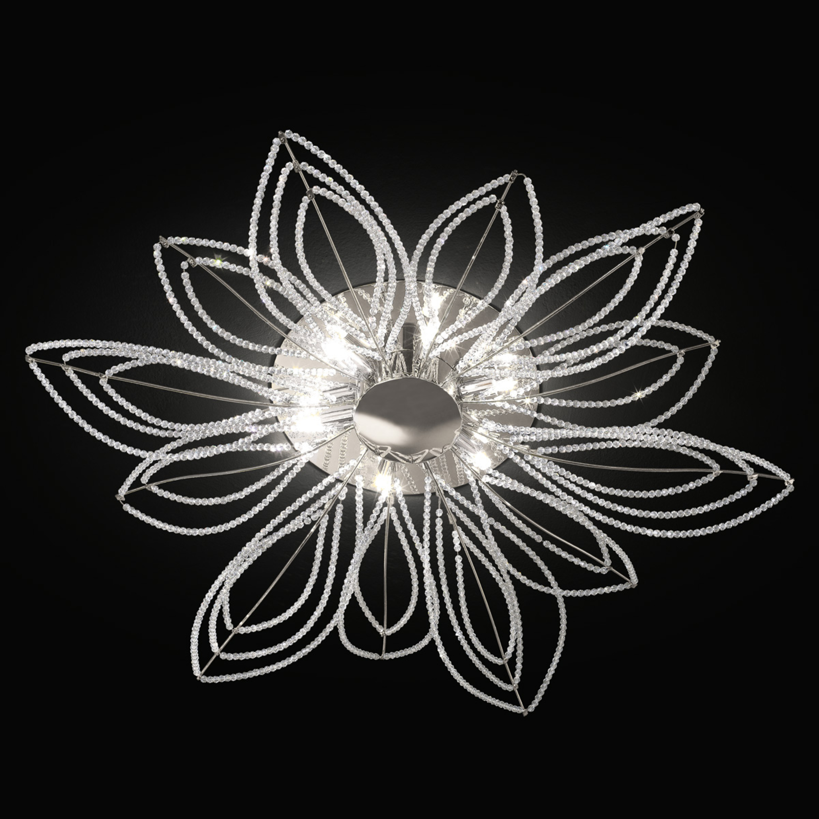 Deckenleuchte Girasole in Blütenform