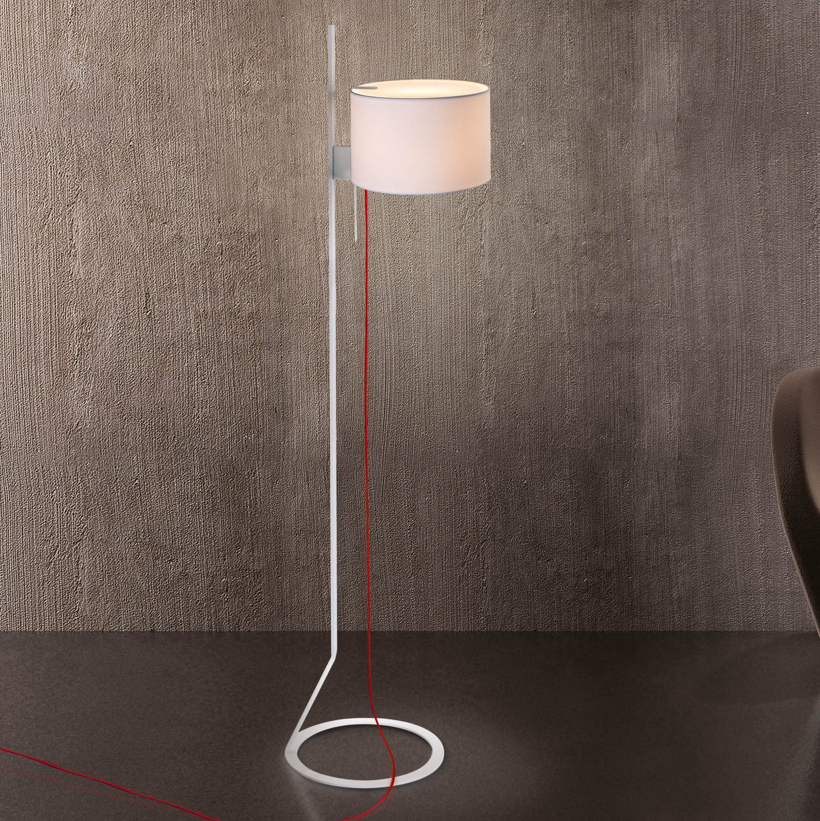 Steng Licht Loft LED floor lamp with dimmer