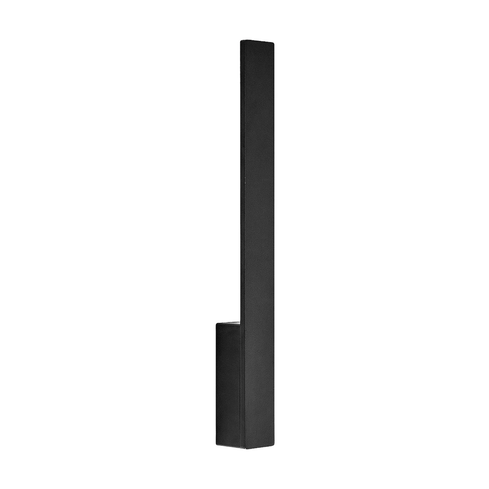 Aplique de pared LED Arcchio Ivano, 42,5 cm, negro, metal