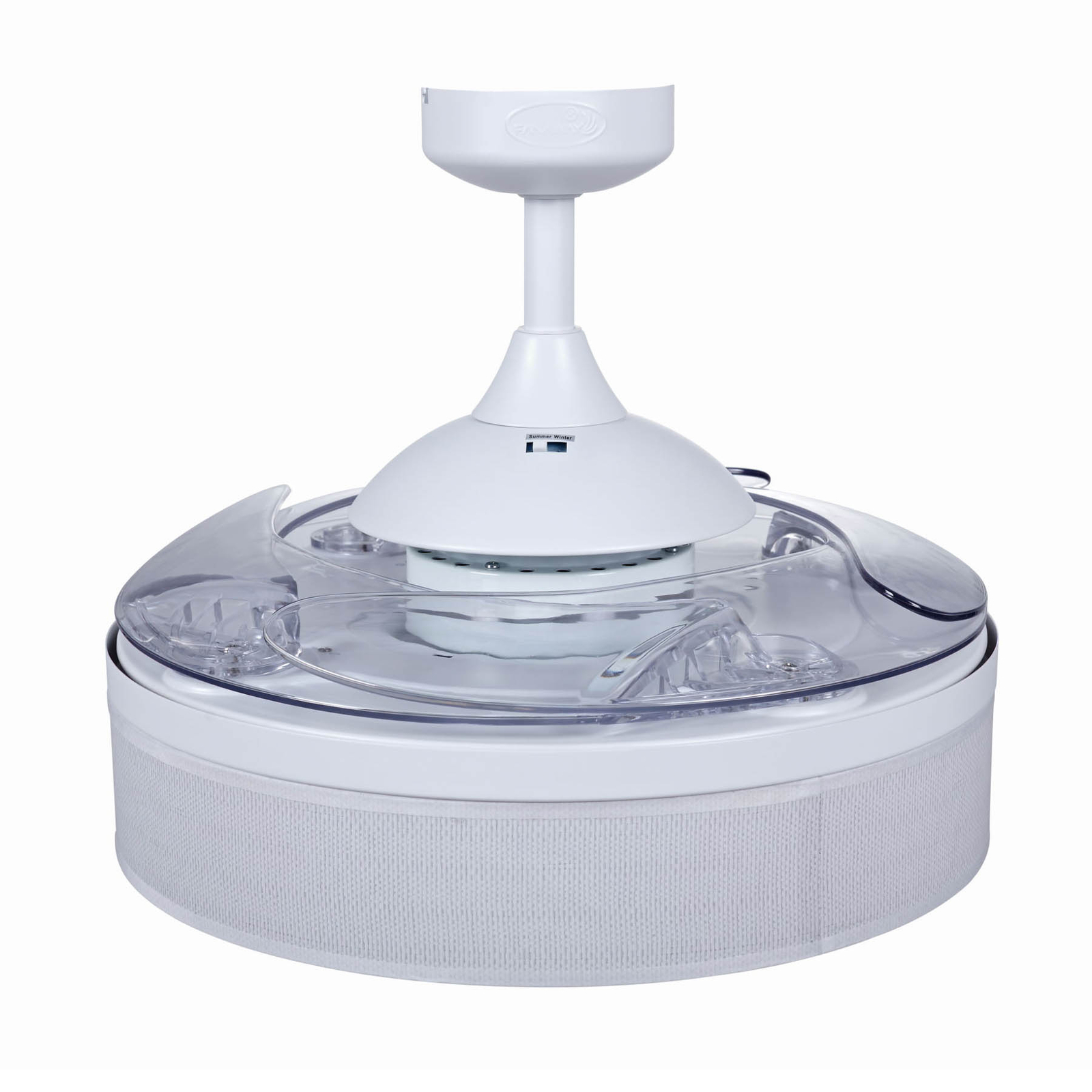 Beacon ventilateur de plafond lumière Fanaway Fraser blanc/clair silencieux