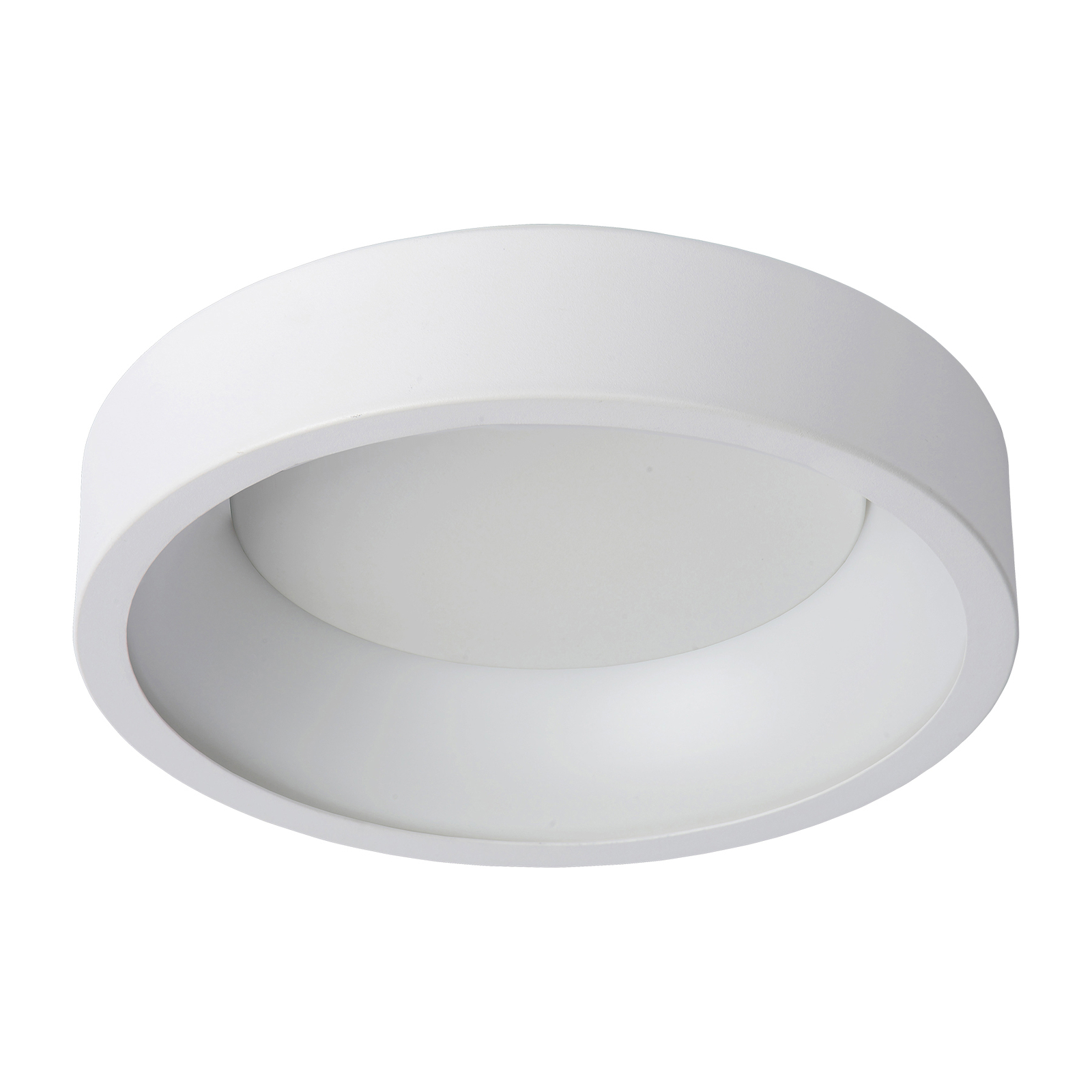 LED plafondlamp Talowe, wit, Ø 30 cm