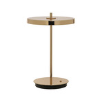 Asteria Move Portable Table Lamp, Polished Brass - UMAGE