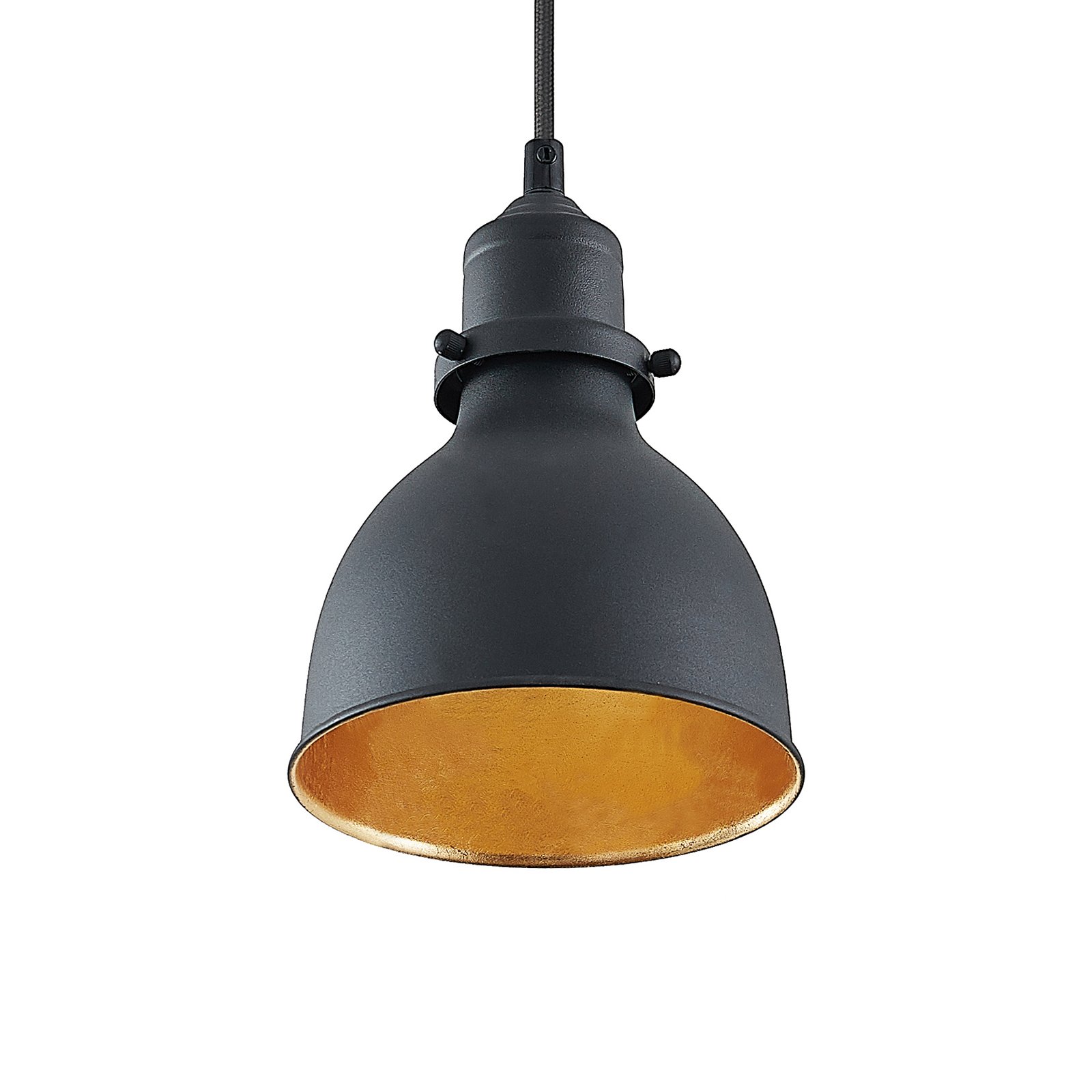 Lindby Senjarik hanglamp, 4-lamps zwart