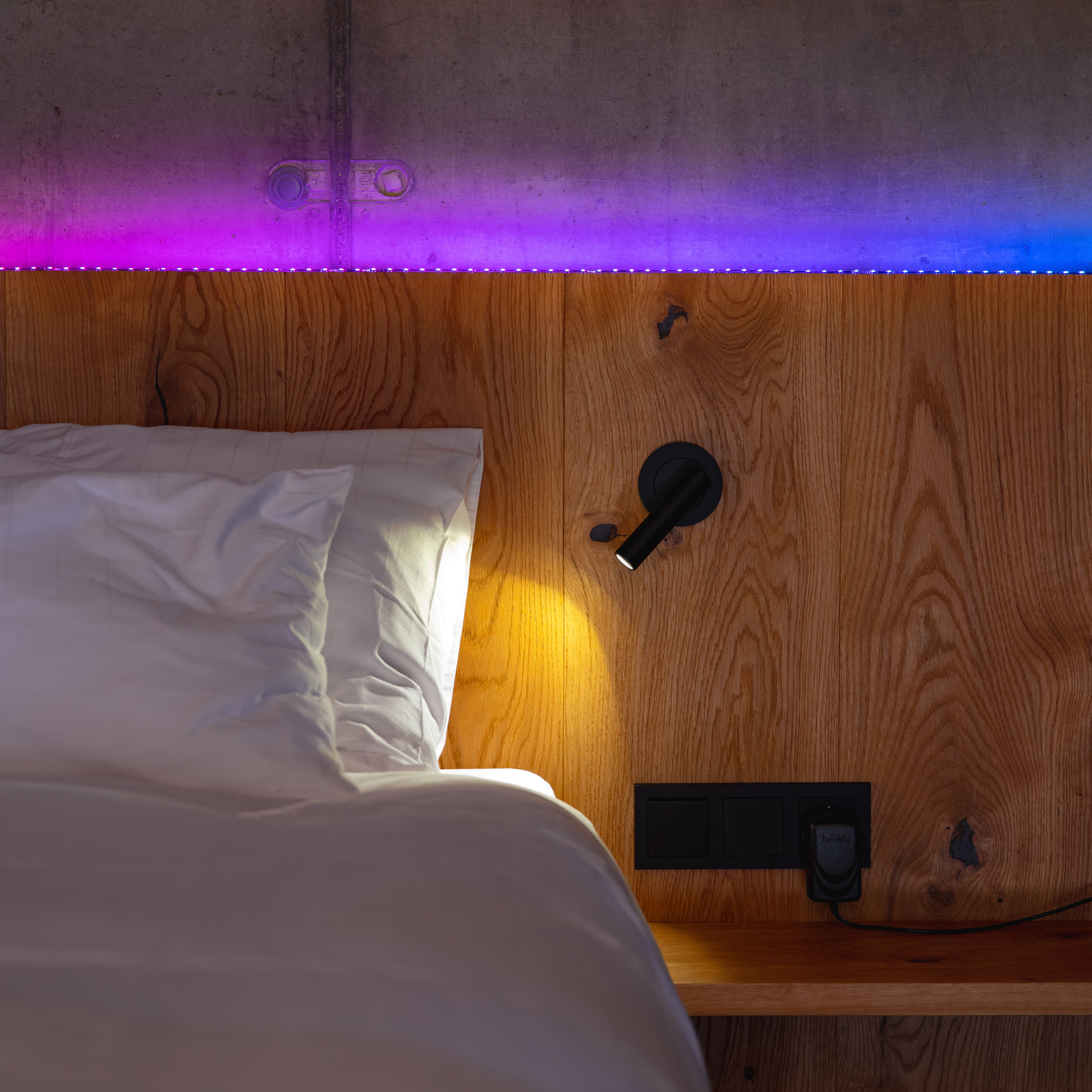 Twinkly Light Line LED-stripe RGB 1,5m utvidelse