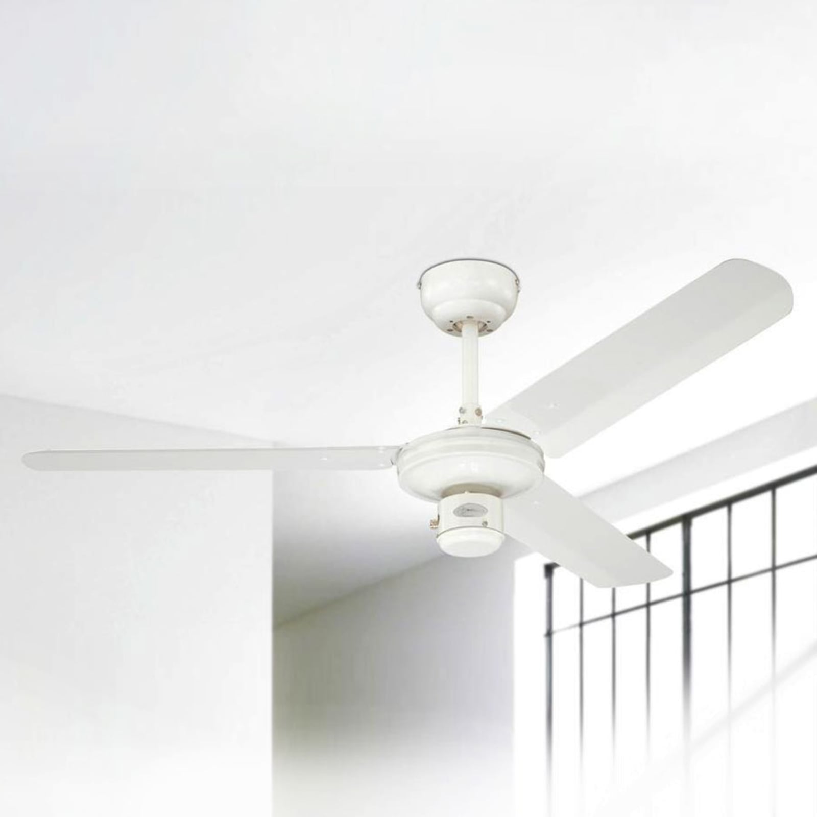 Industrial Deckenventilator weiß leise Ø122cm - Westinghouse