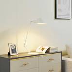 Lindby Corali table lamp, white, metal