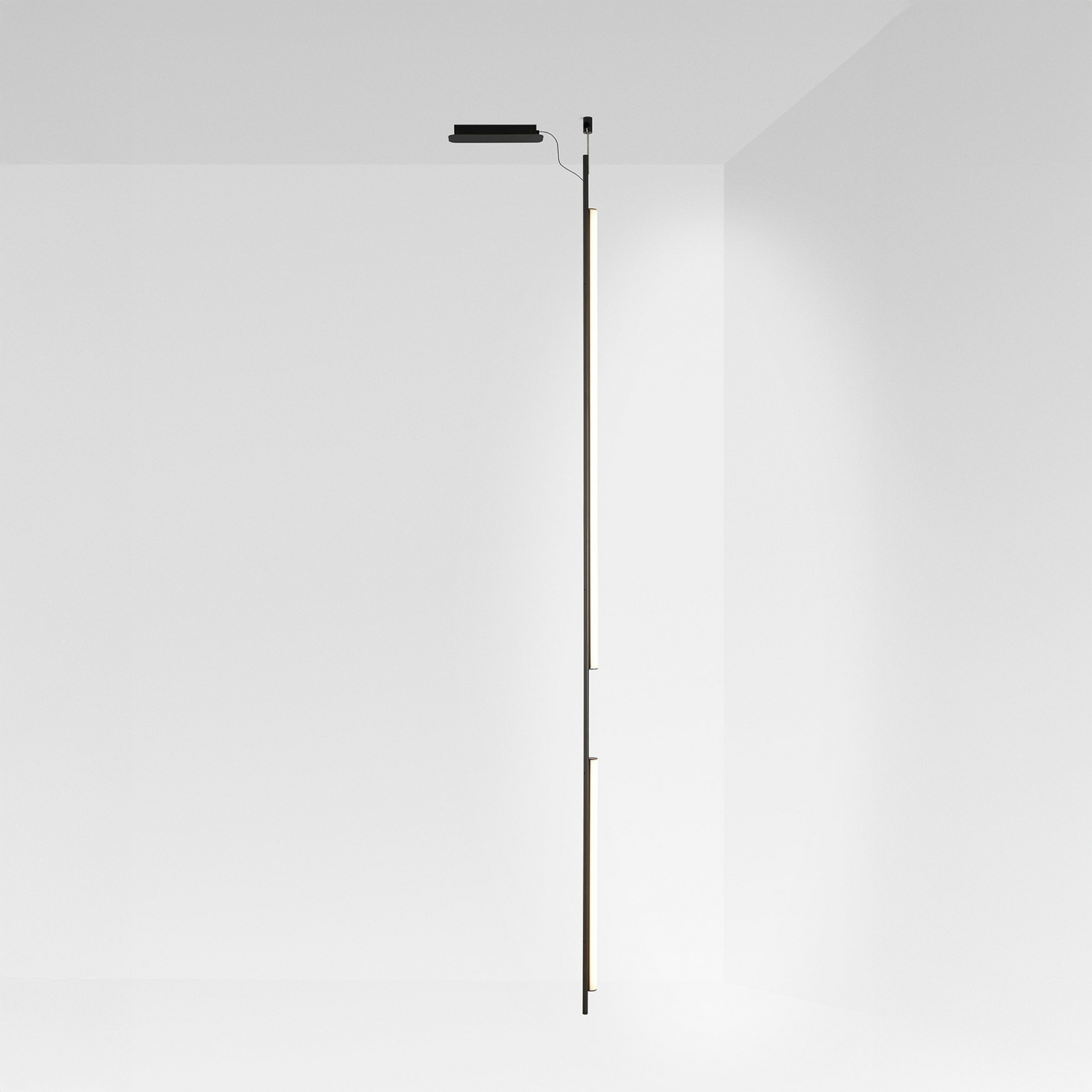 Candeeiro suspenso LED MARSET Ambrosia 235 com ficha 3000 K preto