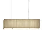 Modo Luce Rettangolo suspension 90 cm ivoire