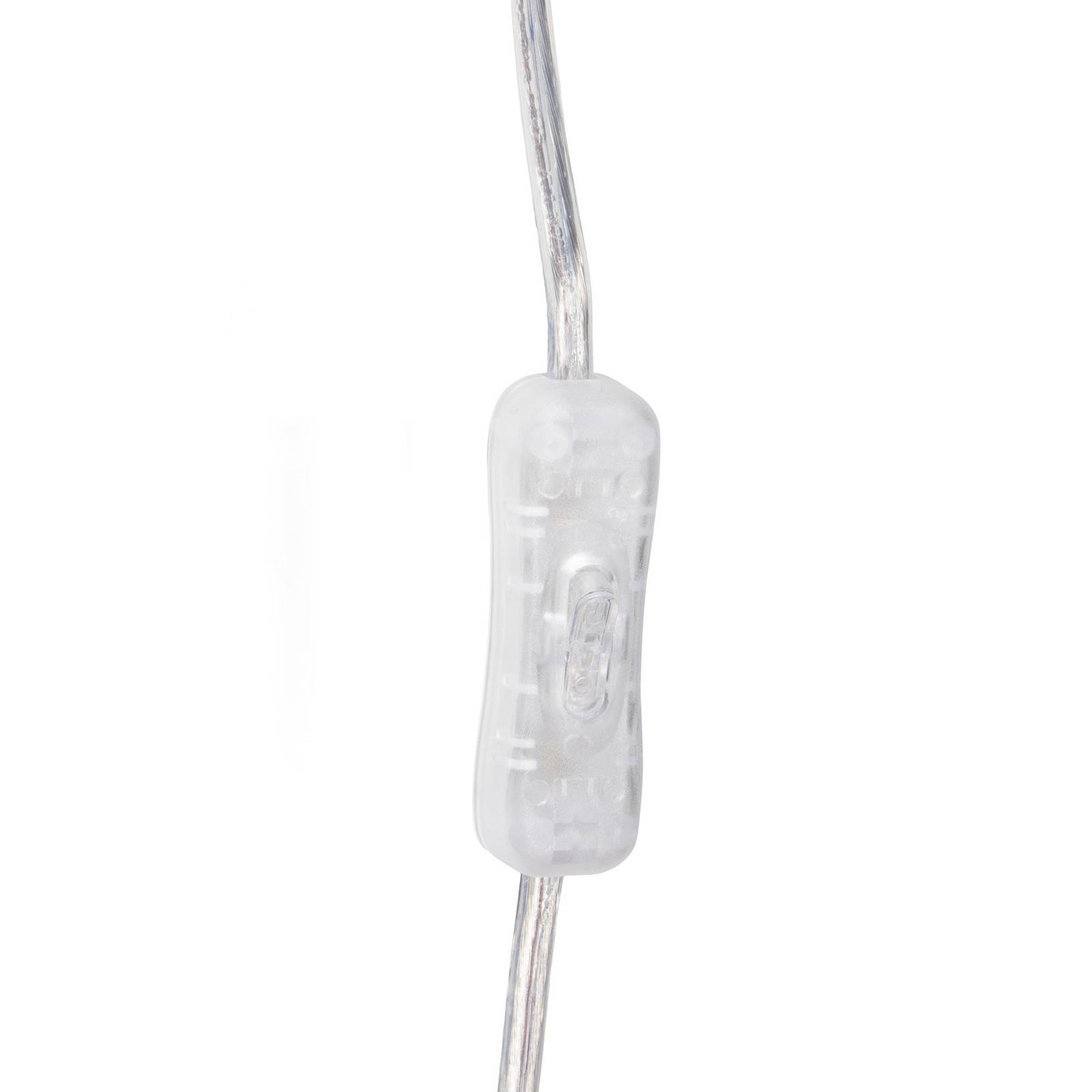 Lampa stołowa Globen Lighting „Ripley” – czerwona, wysokość 52 cm, żelazo/szkło