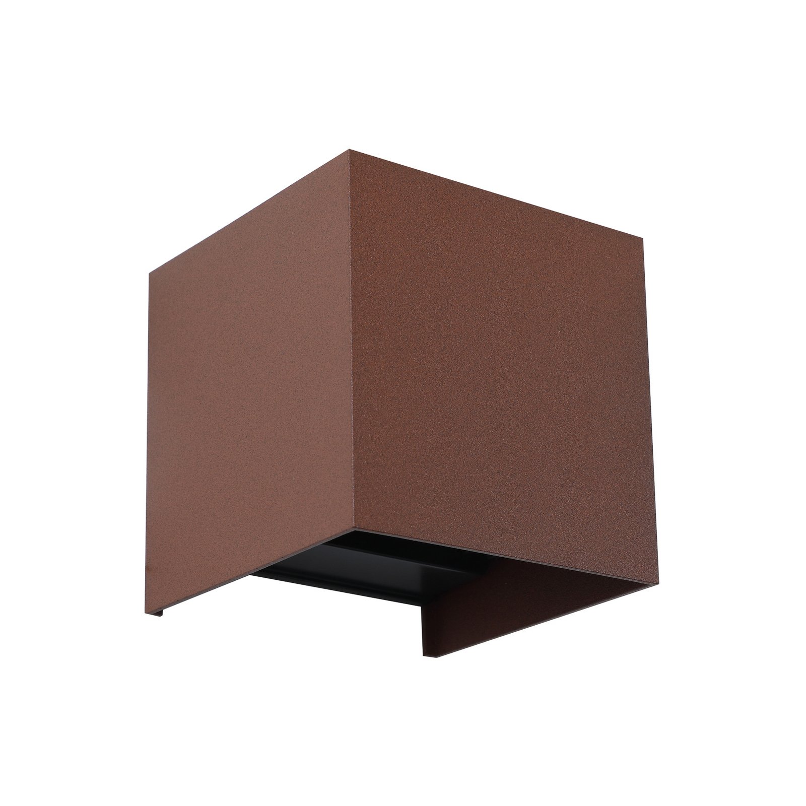 Dara Square LED Smart Draußen Wandleuchte Rost - Lindby