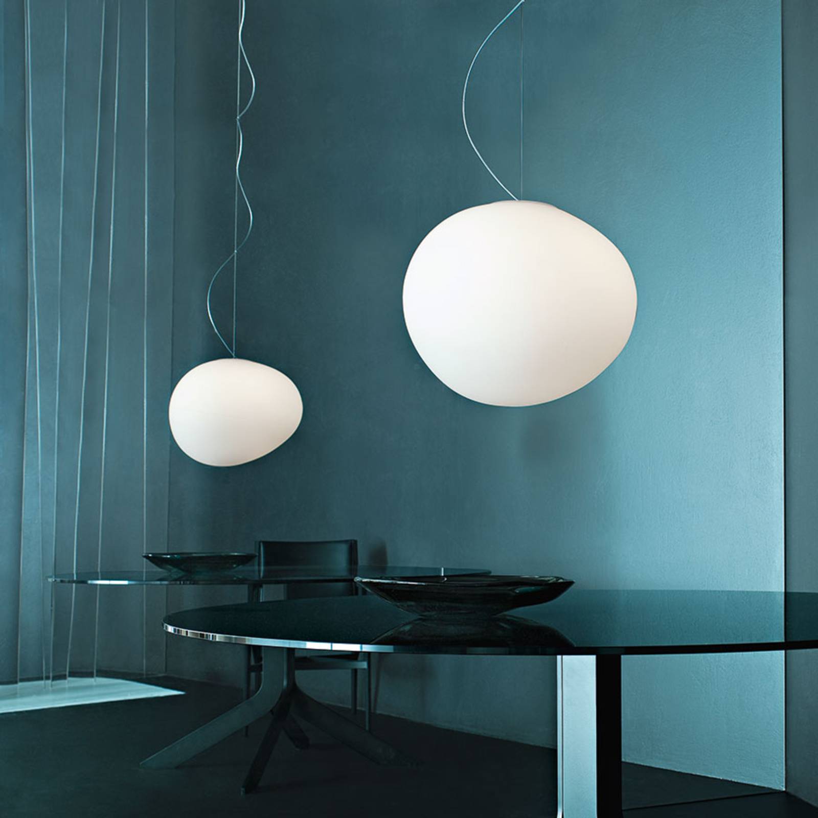 Lampa wisząca LED Foscarini Gregg media, ściemniana