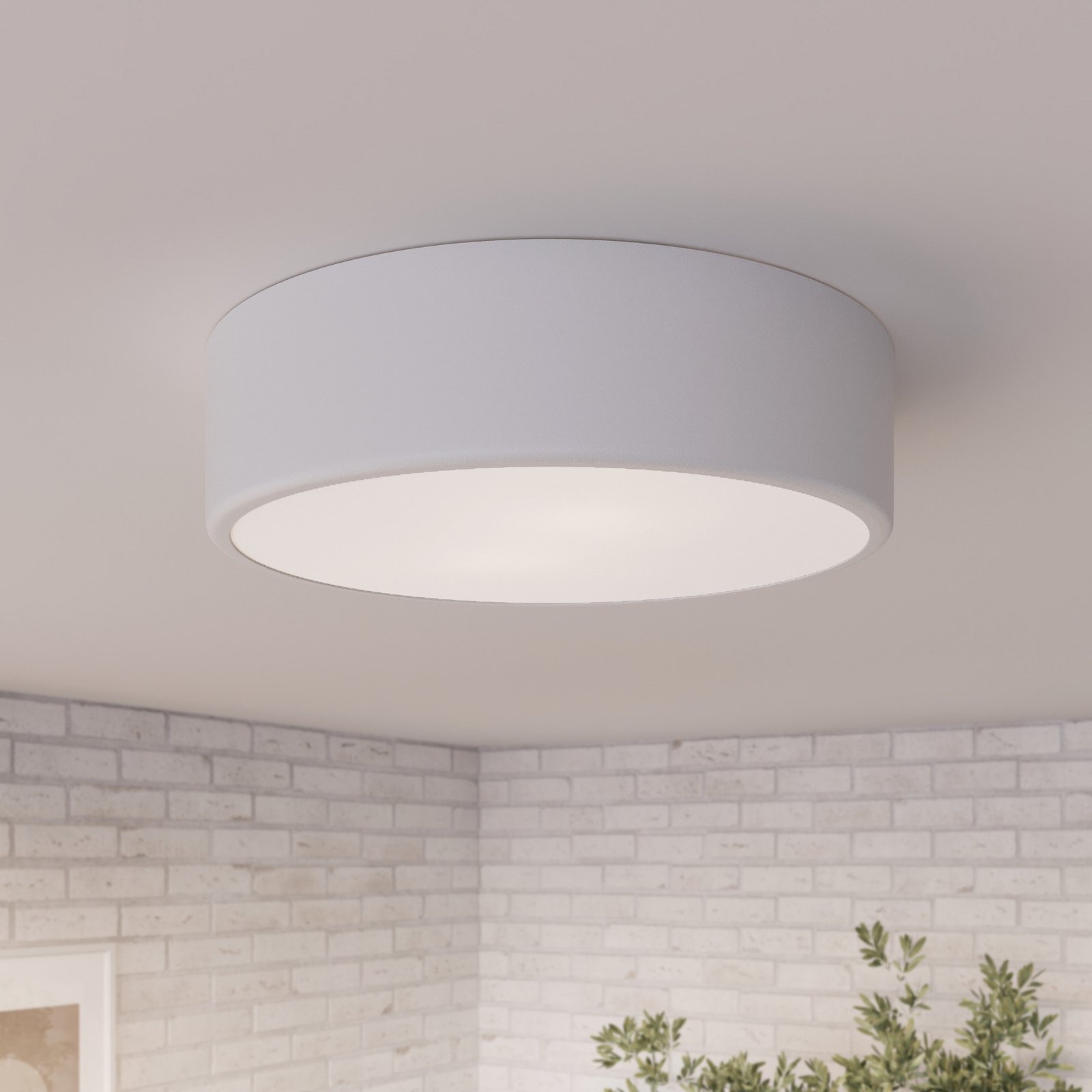 Cleo Lámpara de Techo Ø30 White - Euluna