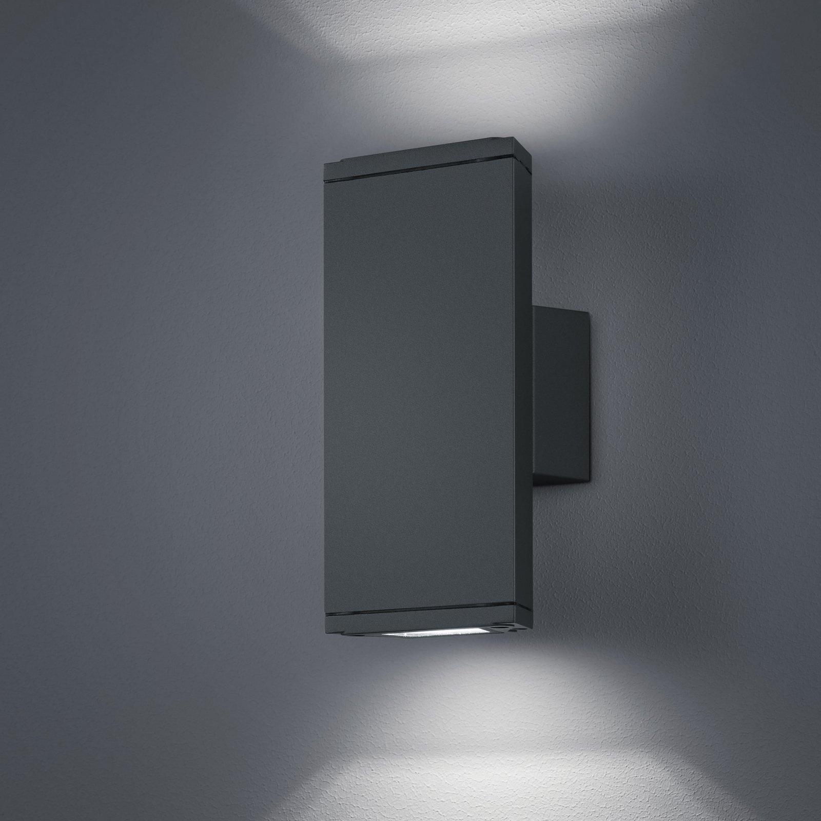 LED buiten wandlamp COLORADO antraciet Hoogte 20 cm Metaal IP54 LED buiten wandlamp COLORADO antraciet Hoogte 20 cm Metaal IP54