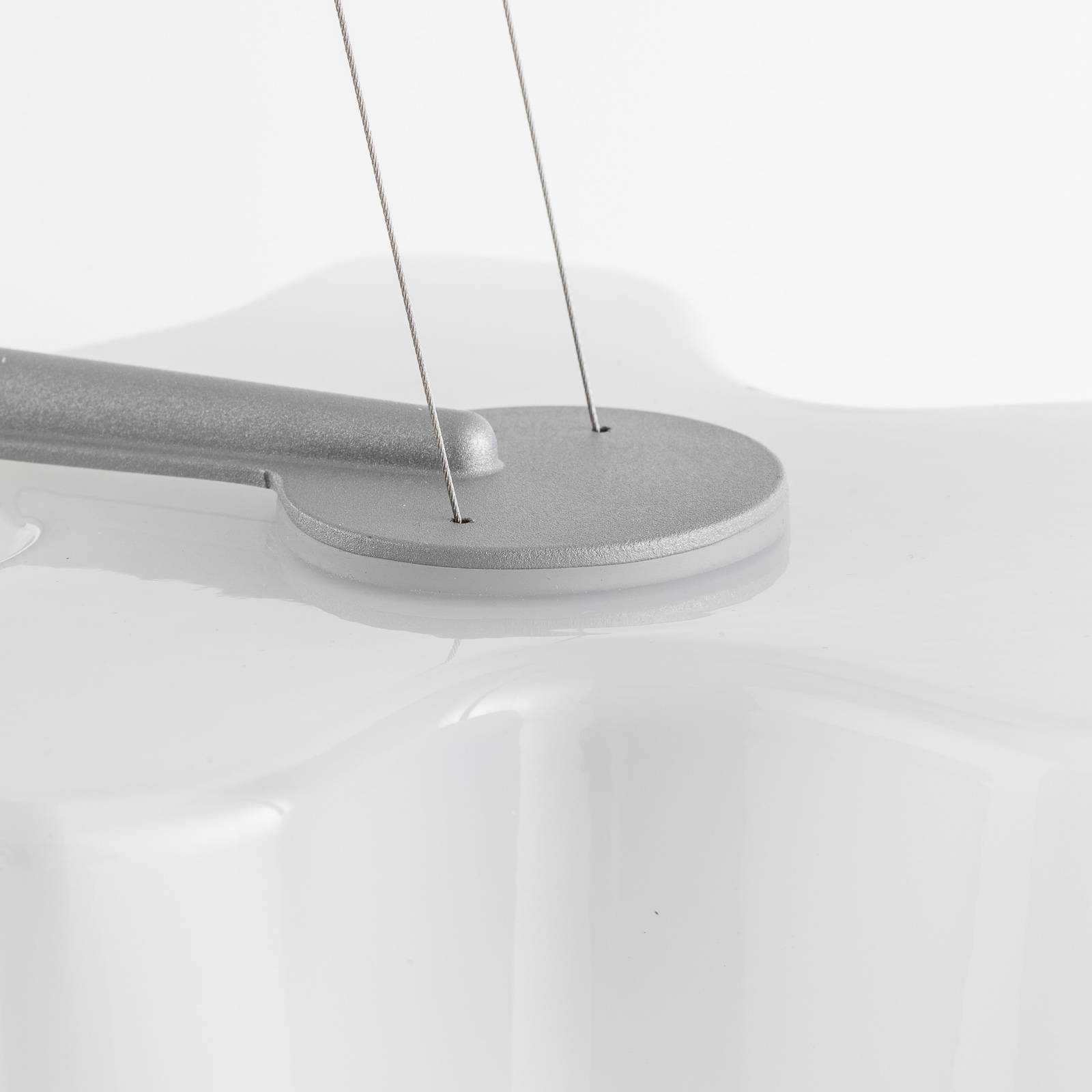 Artemide Logico lampa wisząca ze szkła 66 cm