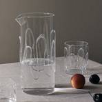 ferm LIVING Carafe Doodle, 1,2 litre, verre, résistant à la chaleur