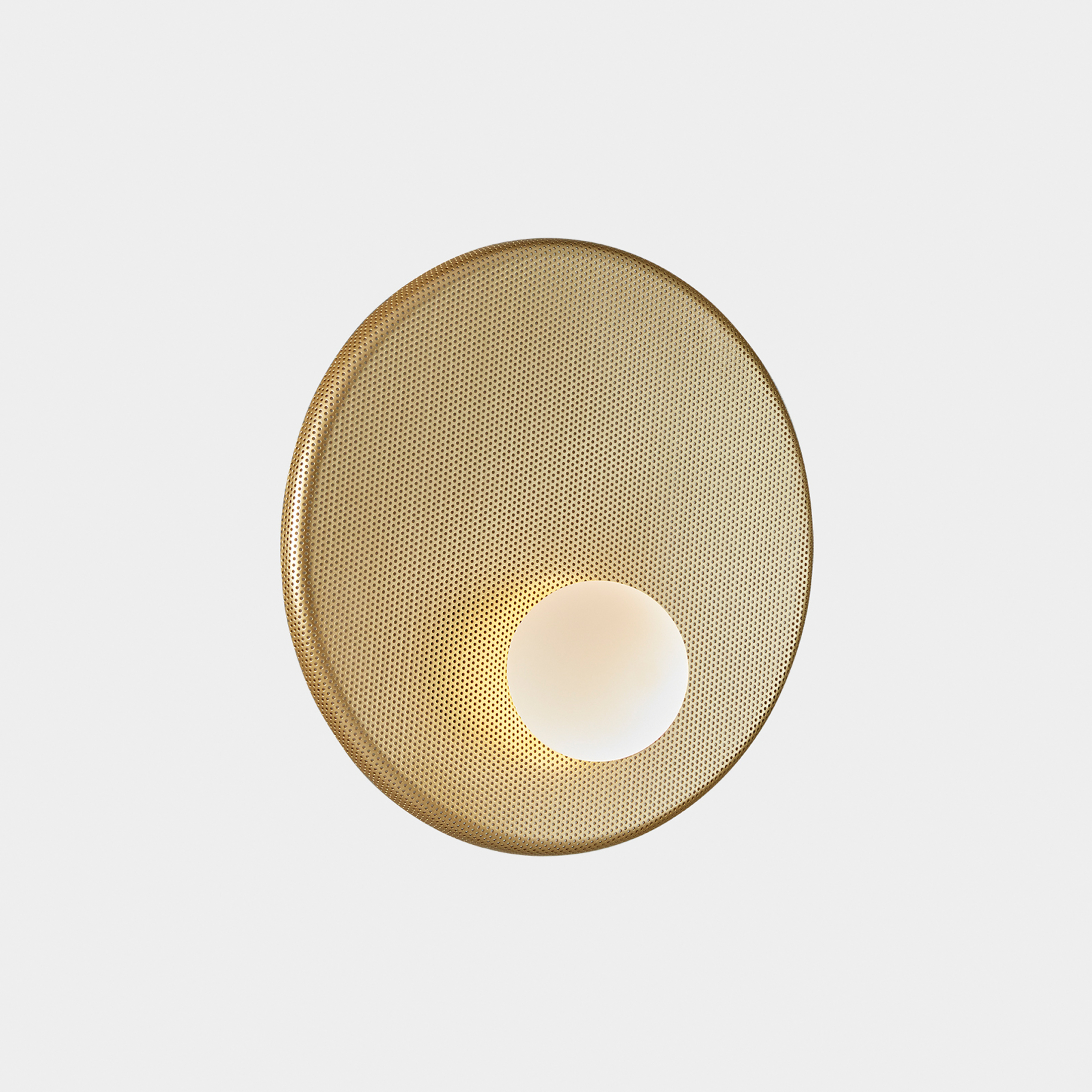 LEDS-C4 Trip applique Ø 30cm dorée mate