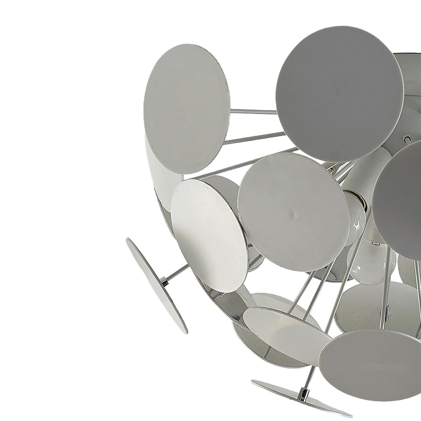 Kinan Candeeiro de Tecto White/Chrome - Lindby