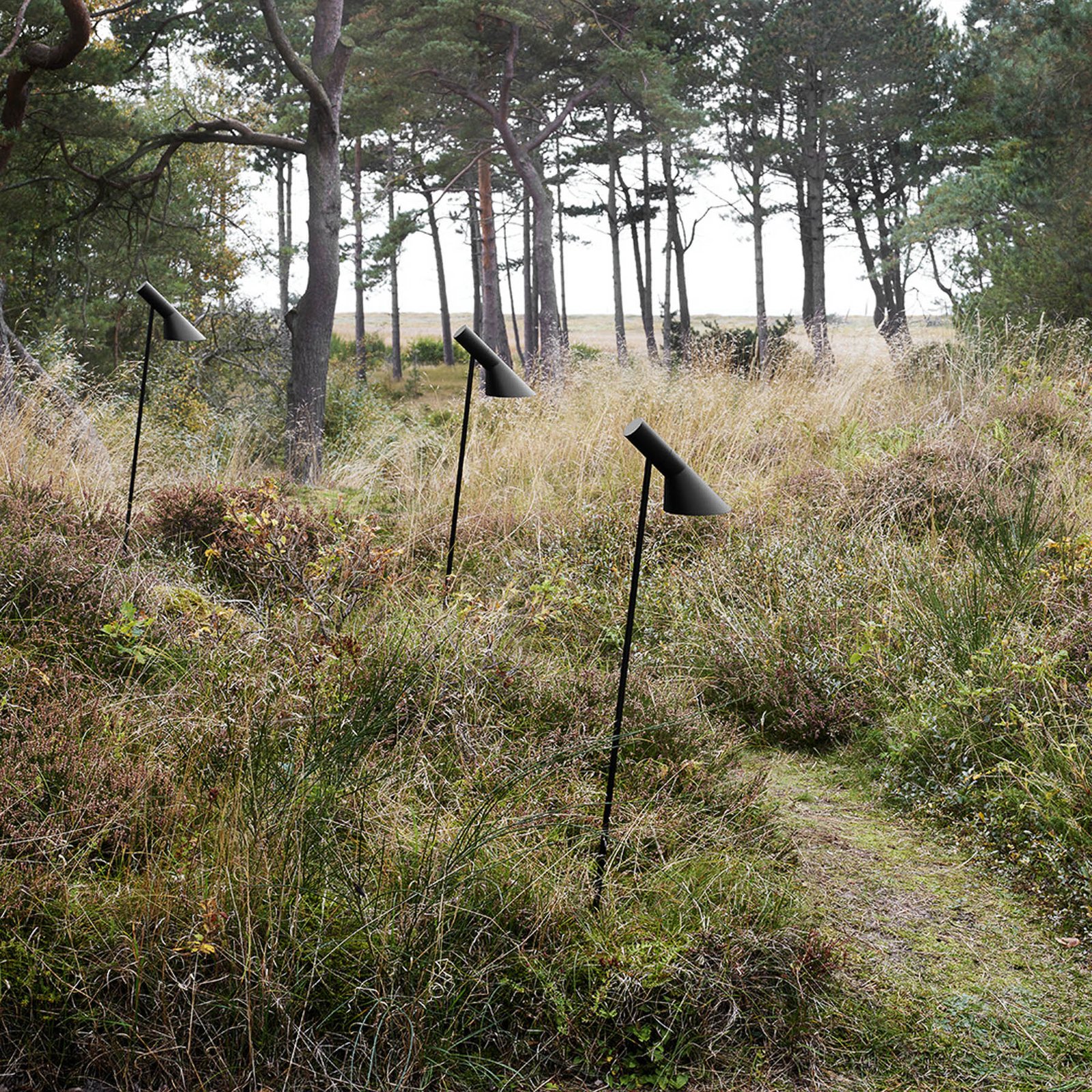 AJ Garden Long Tuinlamp 2700K Anchor Black - Louis Poulsen