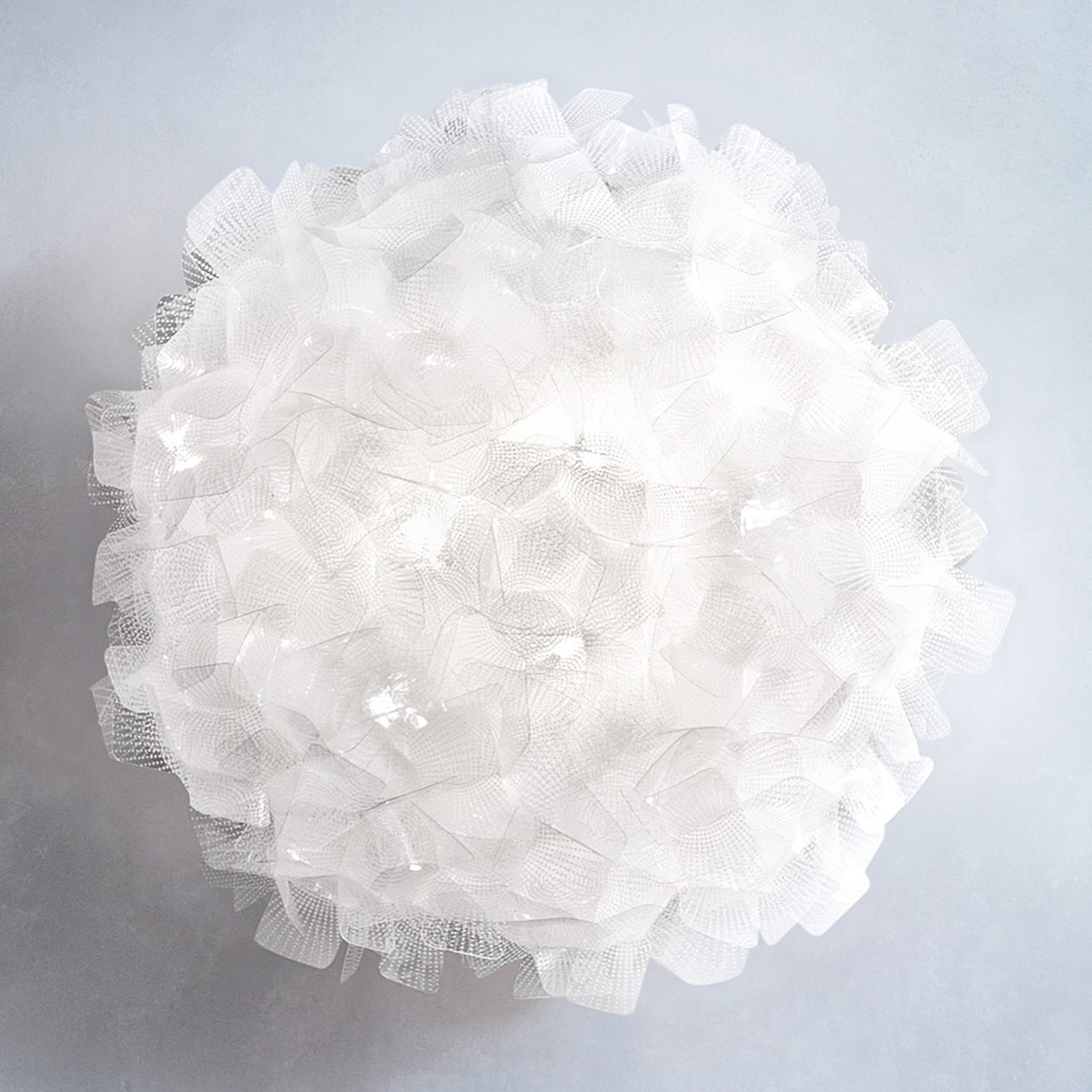 Slamp Clizia Pixel wall lamp Ø 78 cm, for Living / Dining Room, Cristalflex®, E27, 10 W, energy efficiency: A++