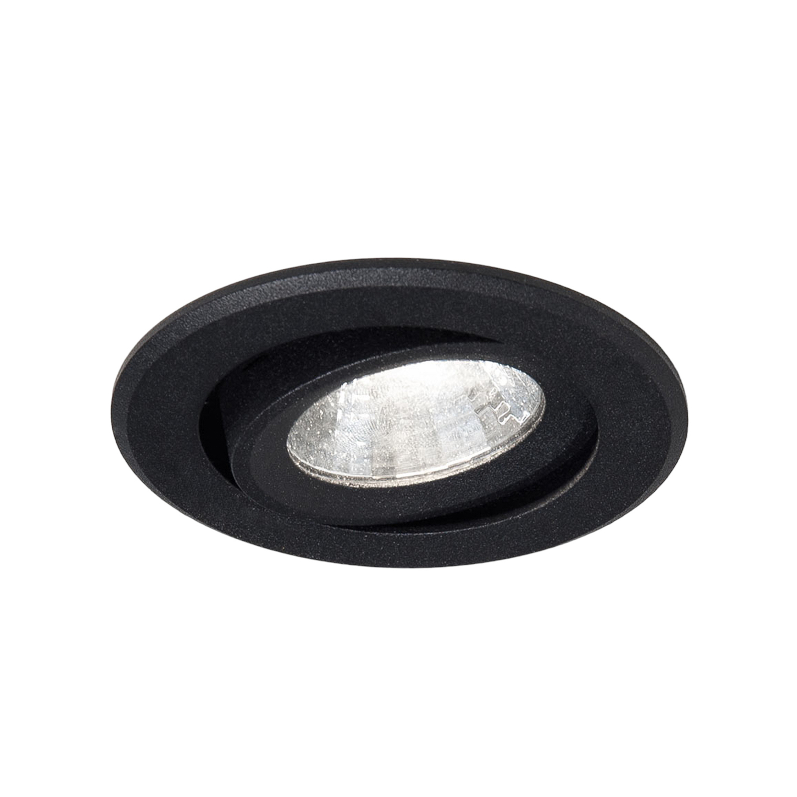 Agon Round LED-Einbaustrahler 3.000K 40° schwarz