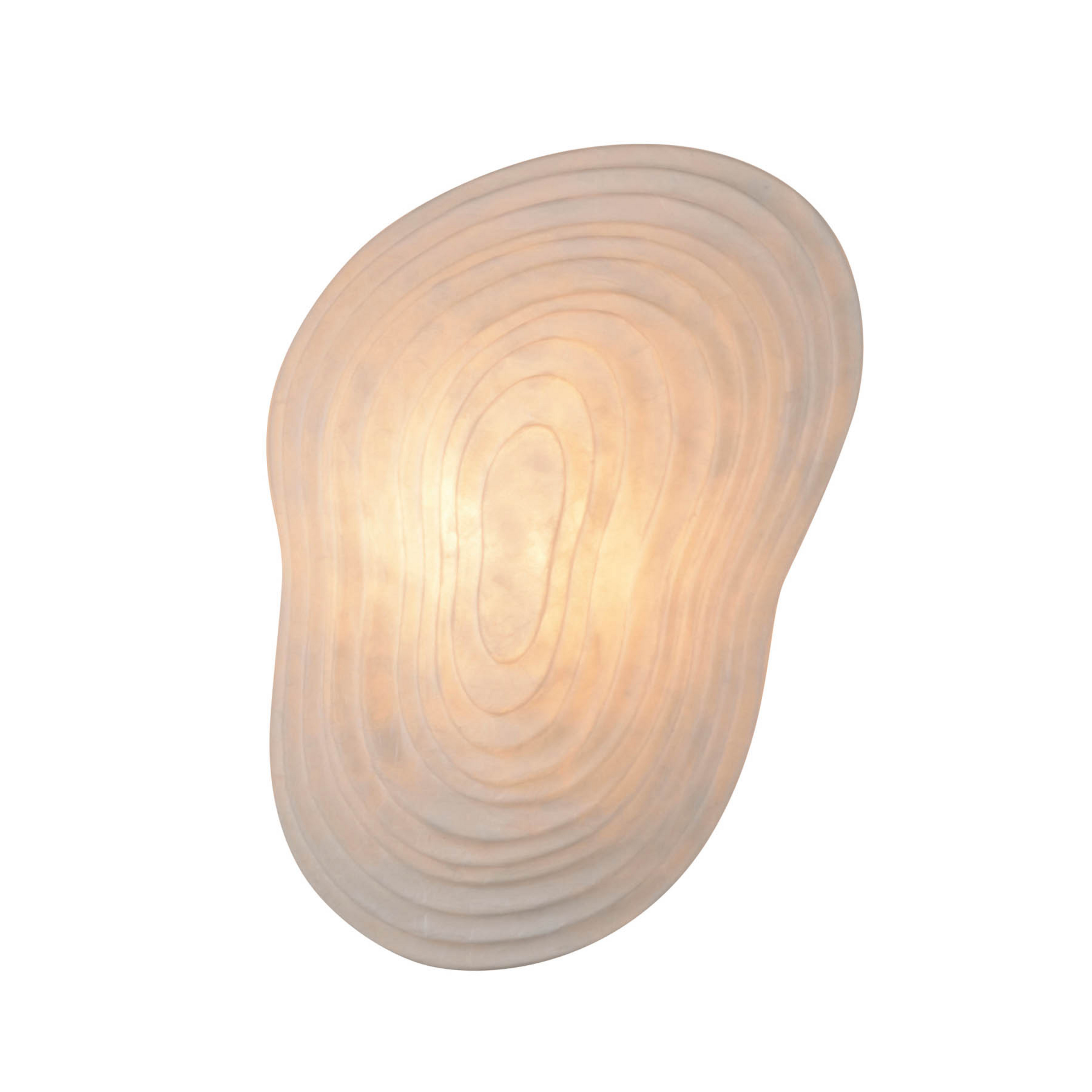 Forestier Nebulis Wandleuchte aus Naturseidenvlies