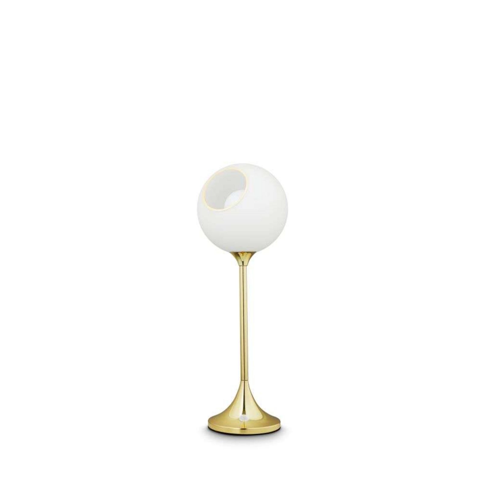 Ballroom Table Lamp White Snow/Gold - Design By Us