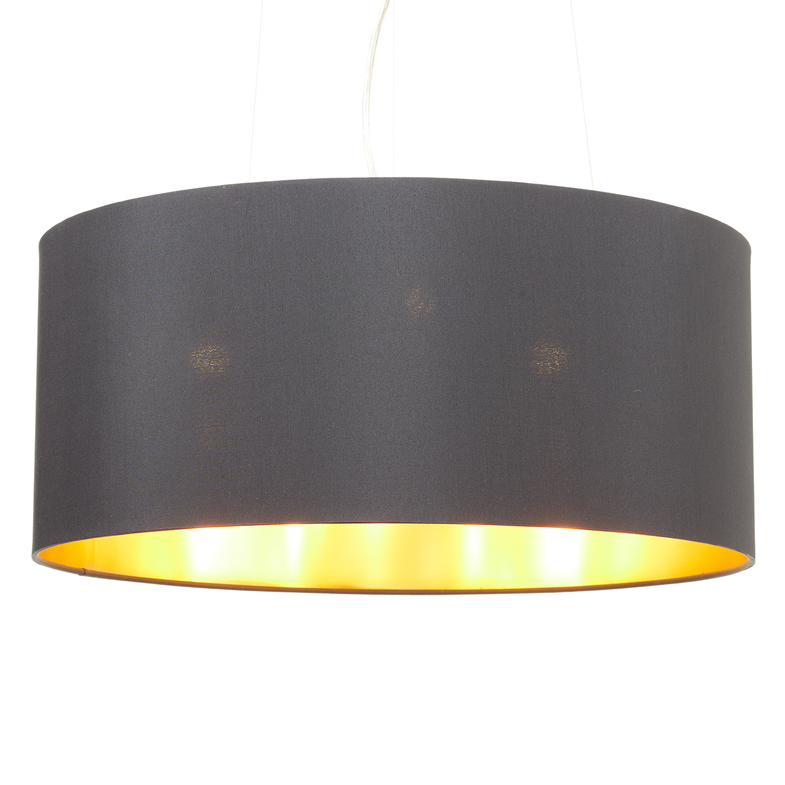 Lucande Patrik Textil-Hängeleuchte Ø53cm
