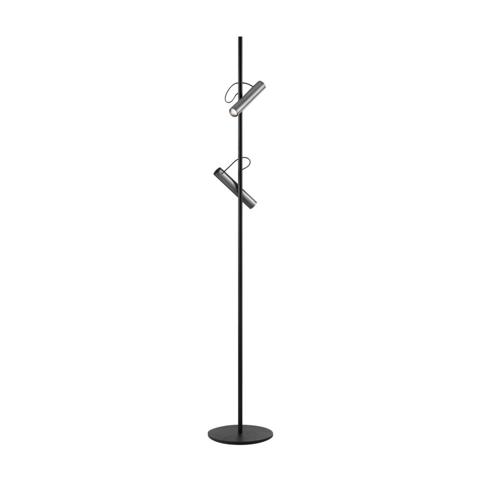 Spirit F1 Floor Lamp Dim. Titanium/Black - LIGHT-POINT