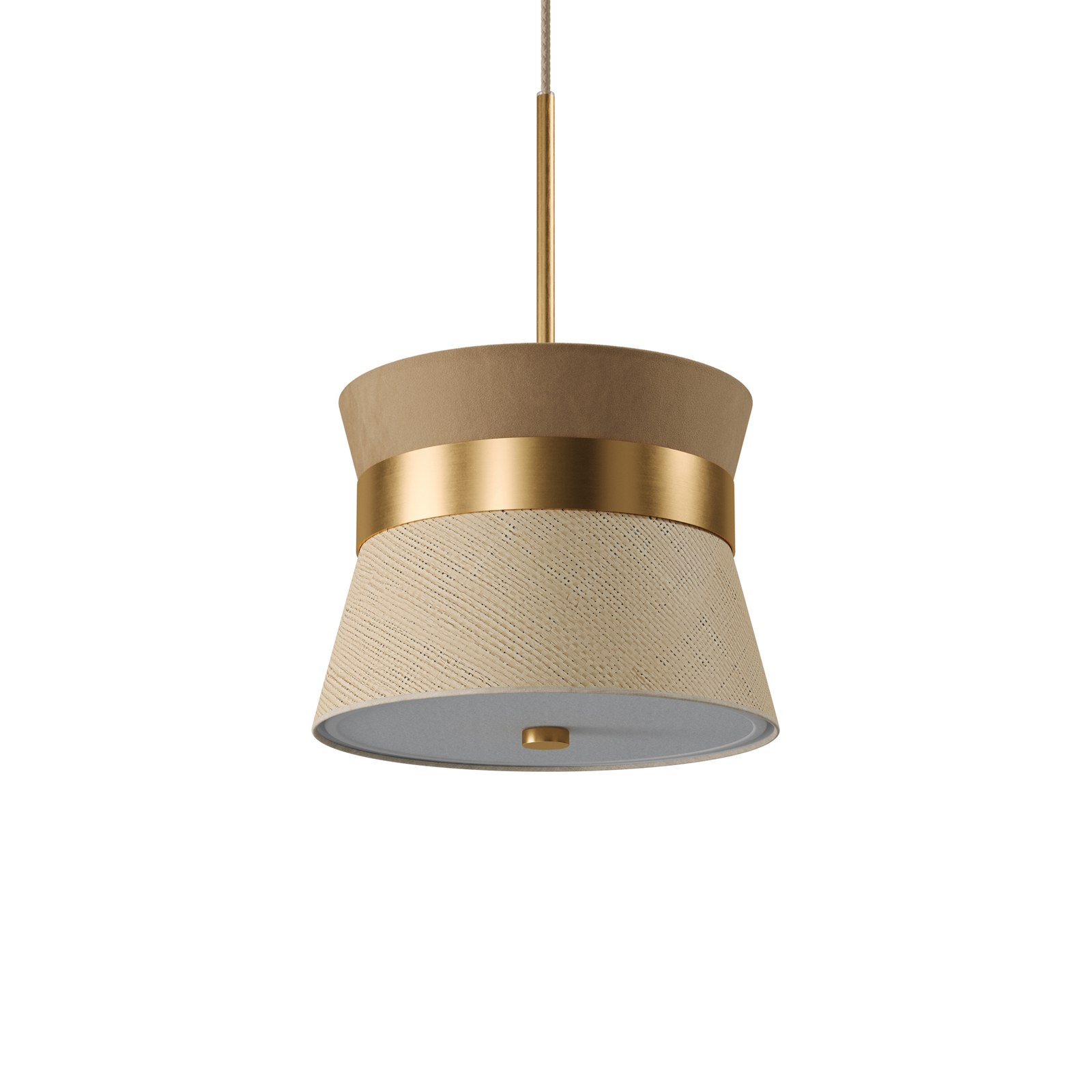 Lampa wisząca Easy Light Caramelo M, Ø 30 cm, saguran